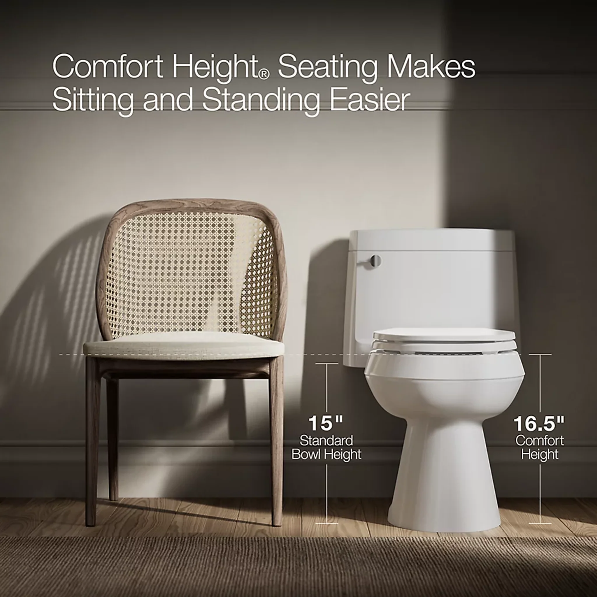 REACH COMFORT HEIGHT ONE-PIECE TOILET - Image 8