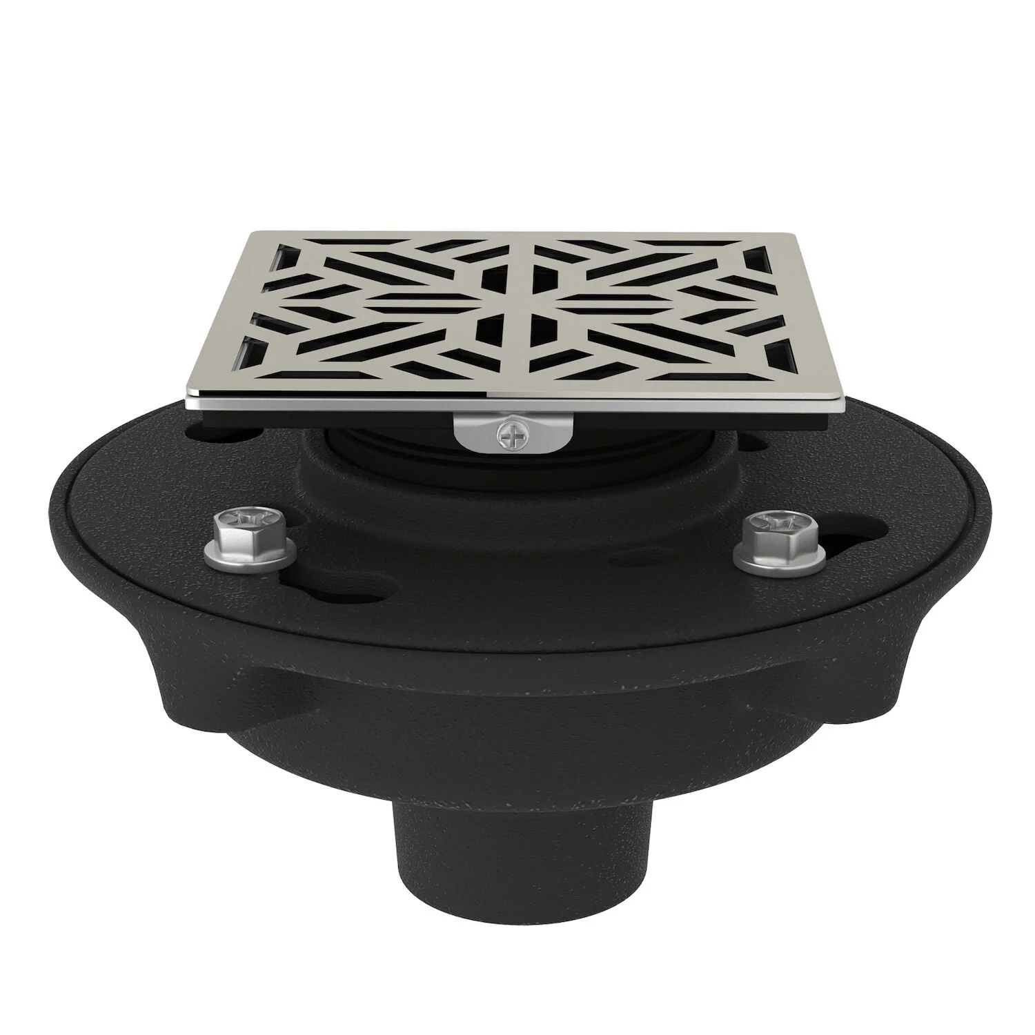 ROHL® CAST IRON 2" NO HUB DRAIN KIT WITH 3144 MOSAIC DECORATIVE COVER - Image 2