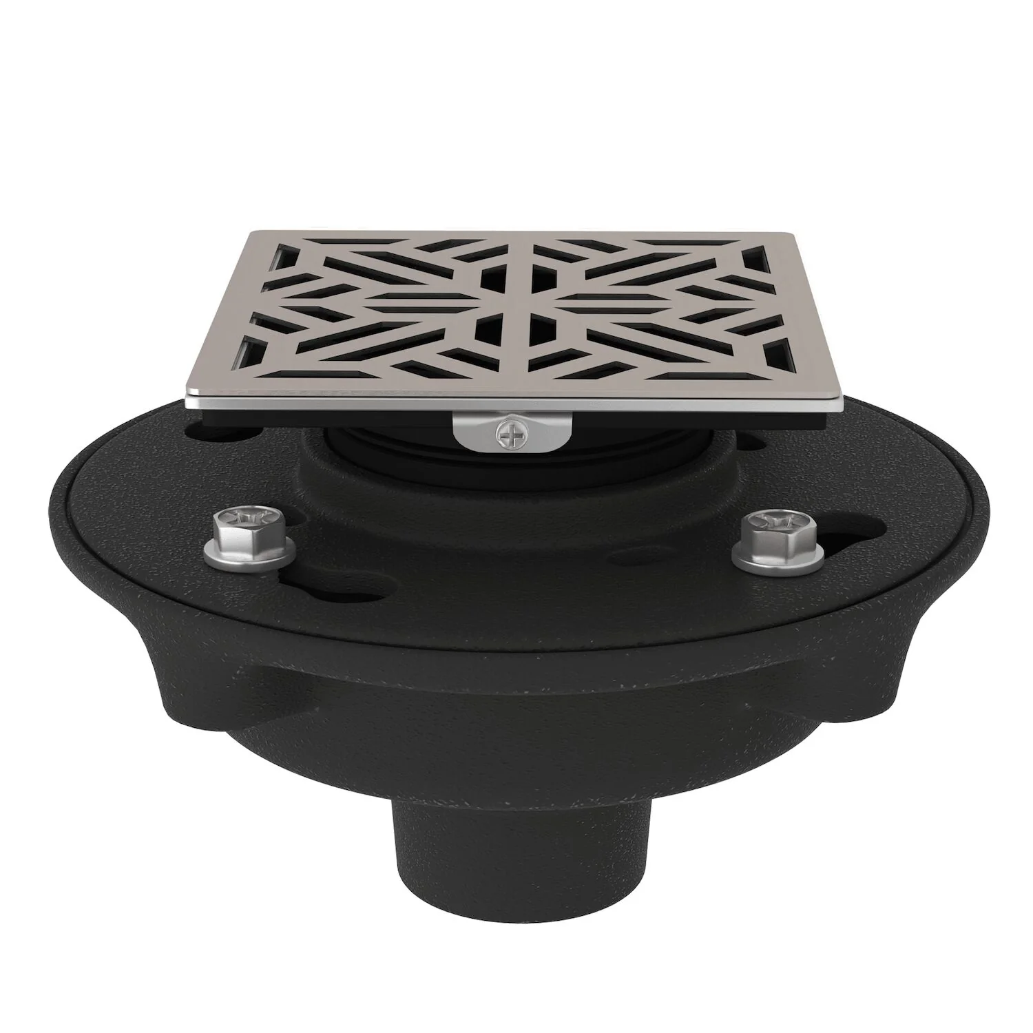ROHL® CAST IRON 2" NO HUB DRAIN KIT WITH 3144 MOSAIC DECORATIVE COVER - Image 3
