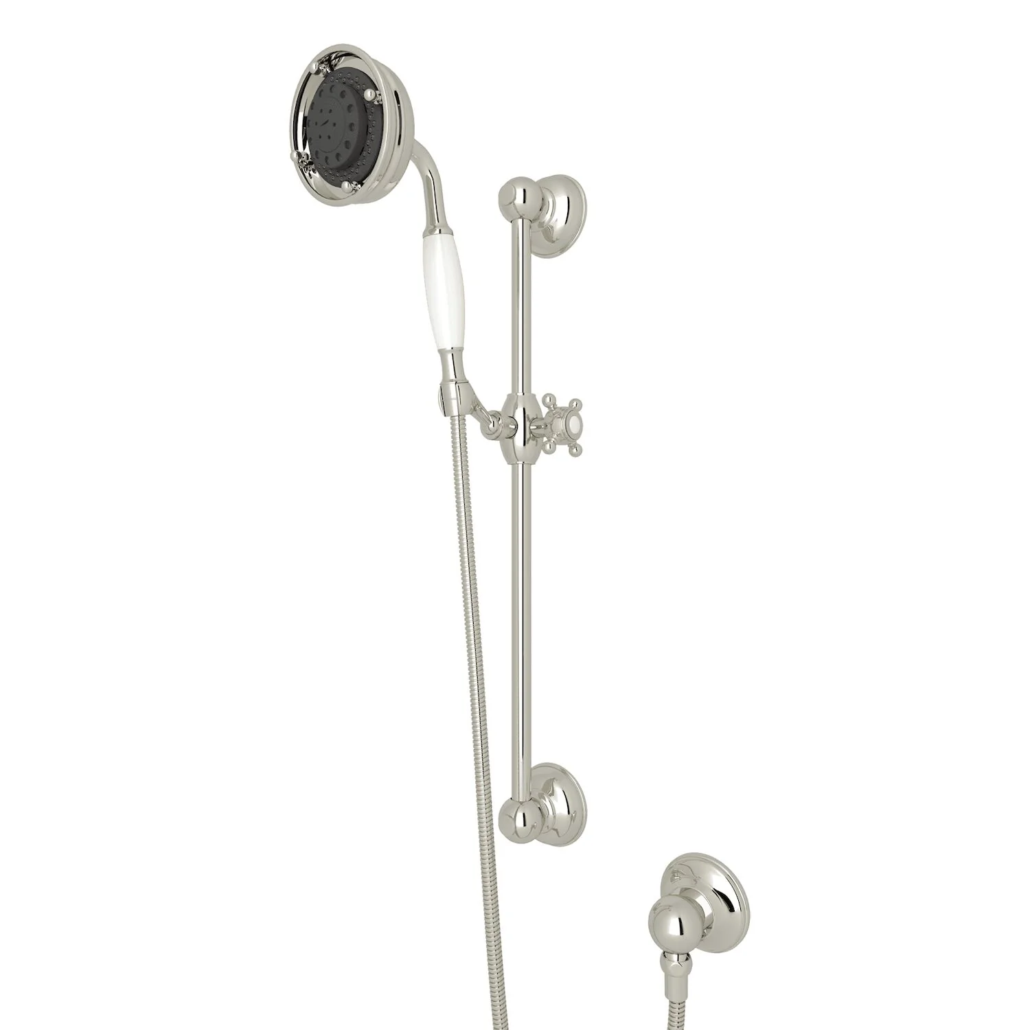 ROHL® HANDSHOWER SET WITH 22" SLIDE BAR AND 3-FUNCTION HANDSHOWER - Image 2