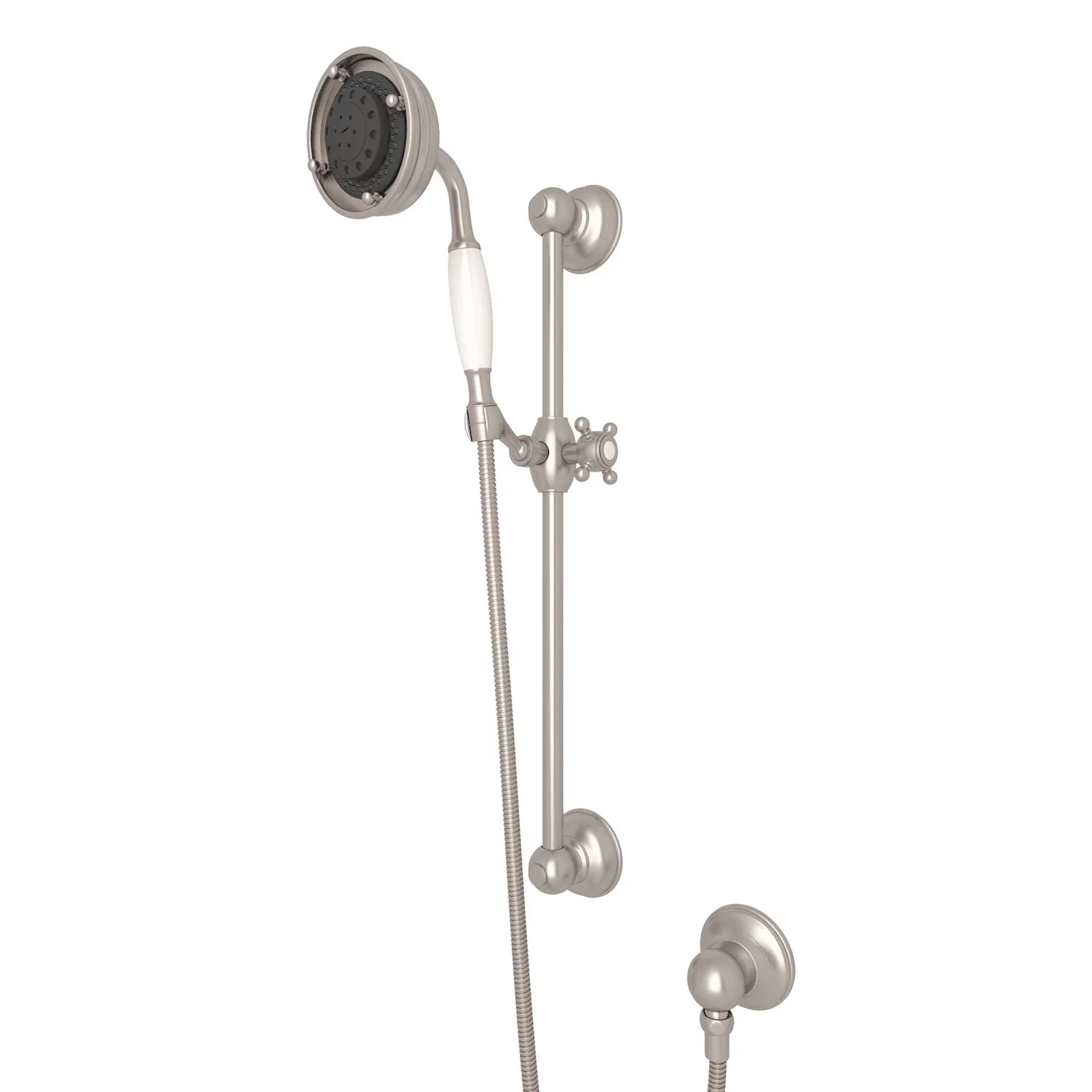 ROHL® HANDSHOWER SET WITH 22" SLIDE BAR AND 3-FUNCTION HANDSHOWER - Image 3