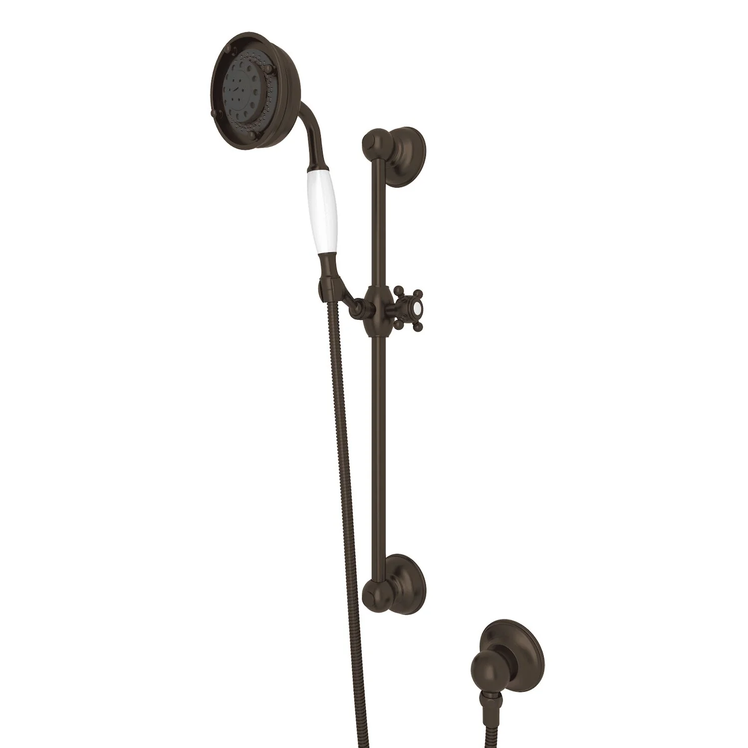 ROHL® HANDSHOWER SET WITH 22" SLIDE BAR AND 3-FUNCTION HANDSHOWER - Image 4