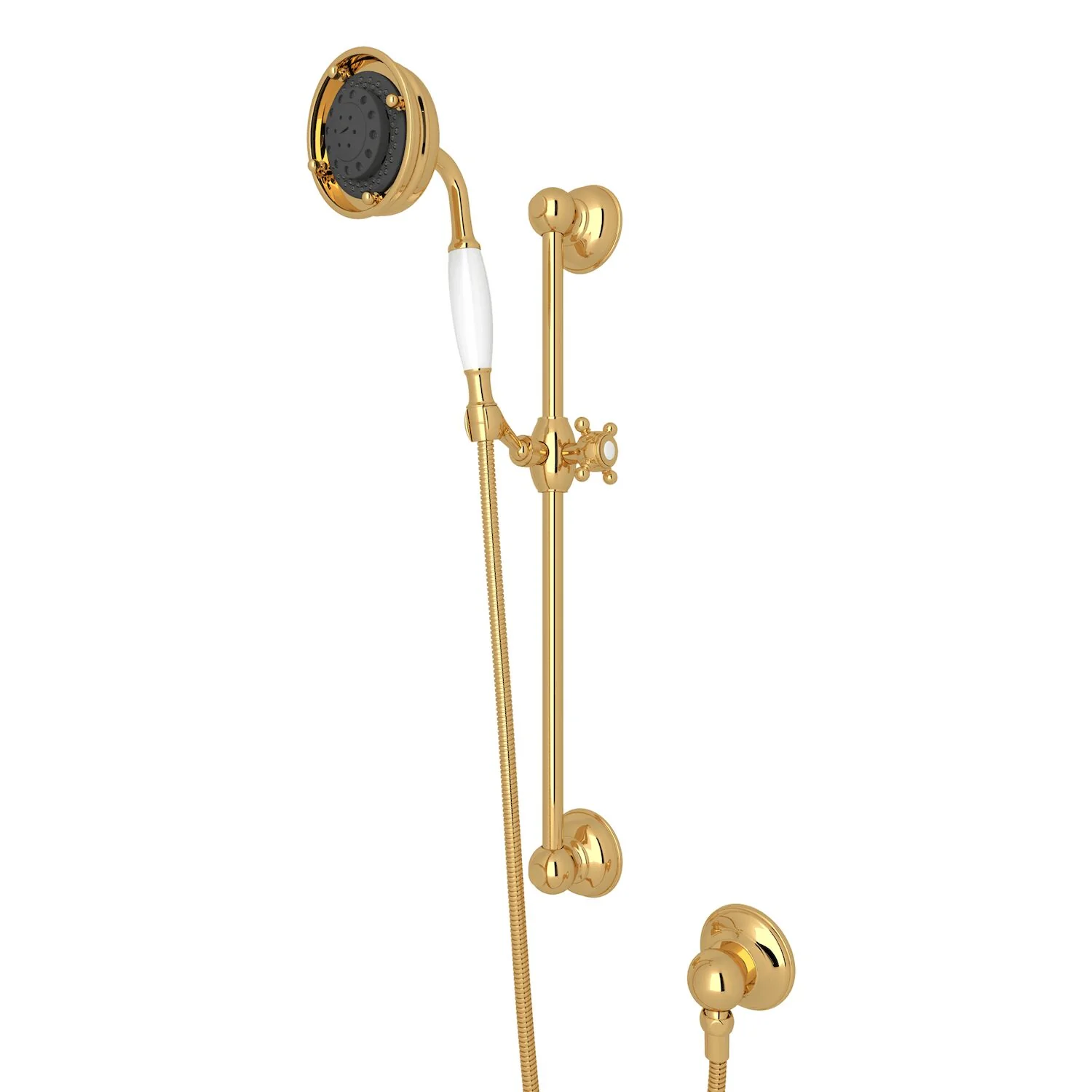 ROHL® HANDSHOWER SET WITH 22" SLIDE BAR AND 3-FUNCTION HANDSHOWER - Image 5