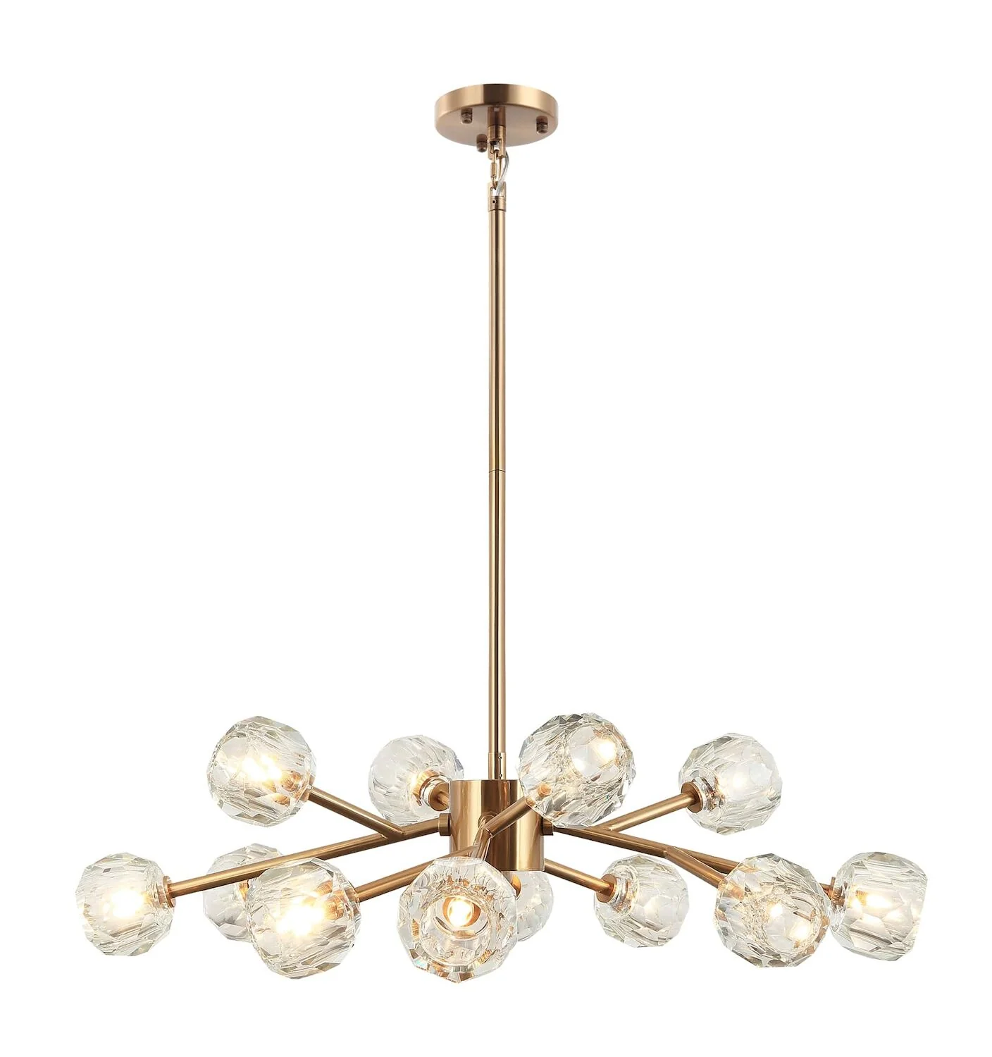 ROSA 12 LIGHT CHANDELIER - Image 3