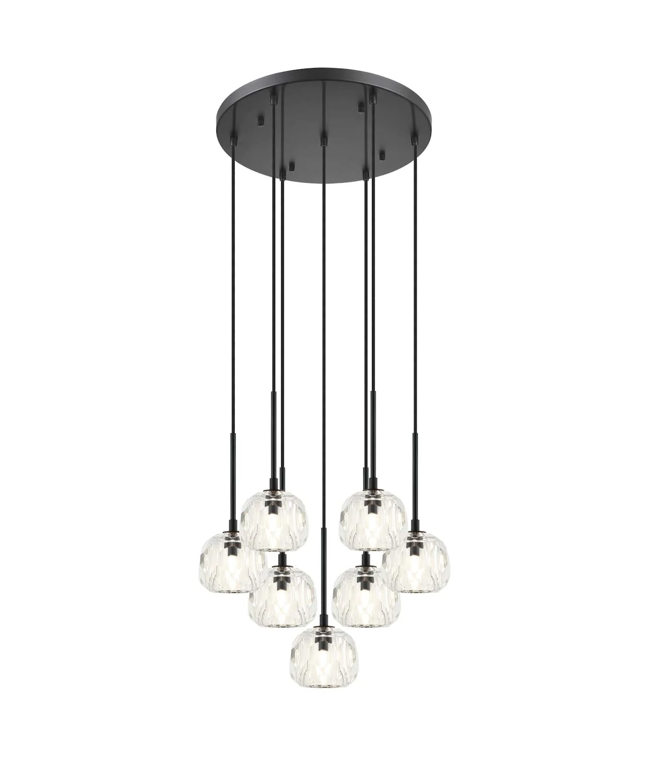 ROSA 7 LIGHT PENDANT CHANDELIER - Image 3