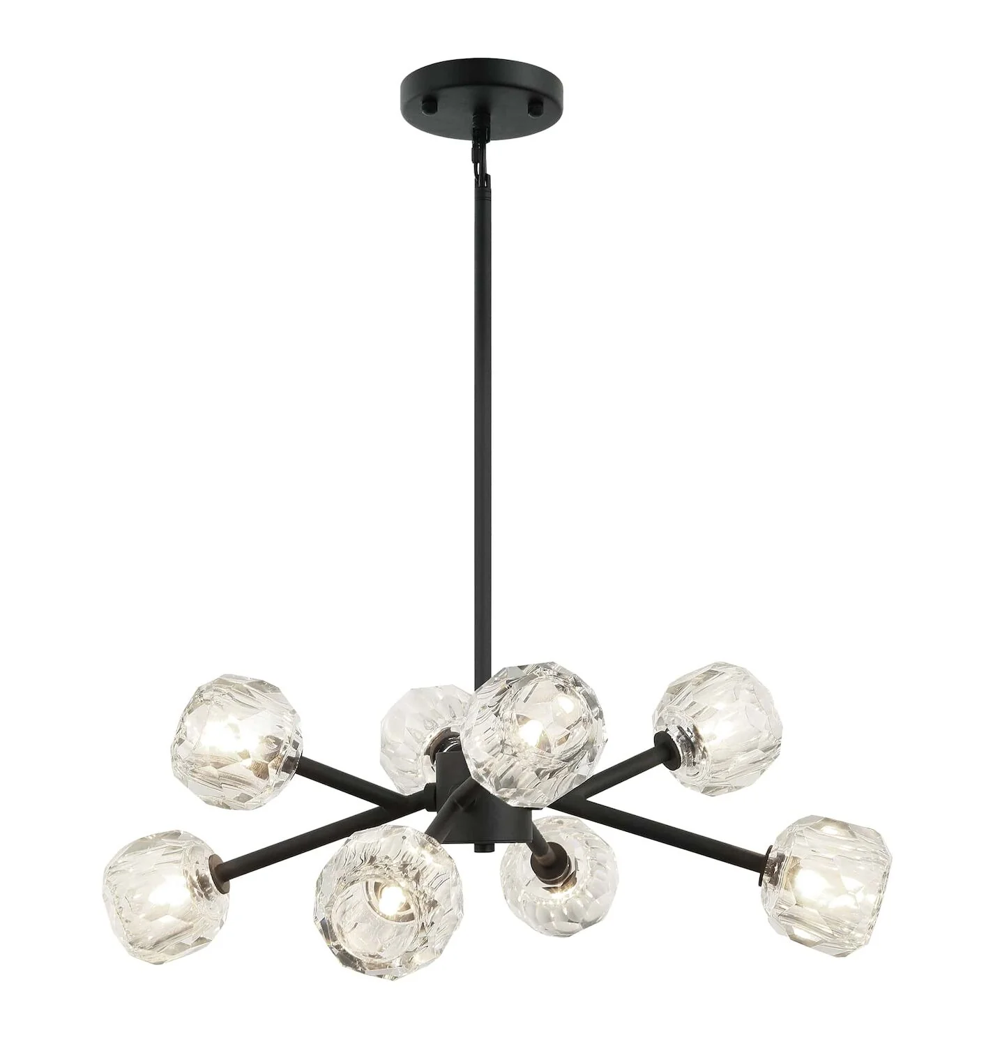 ROSA 8 LIGHT CHANDELIER - Image 2