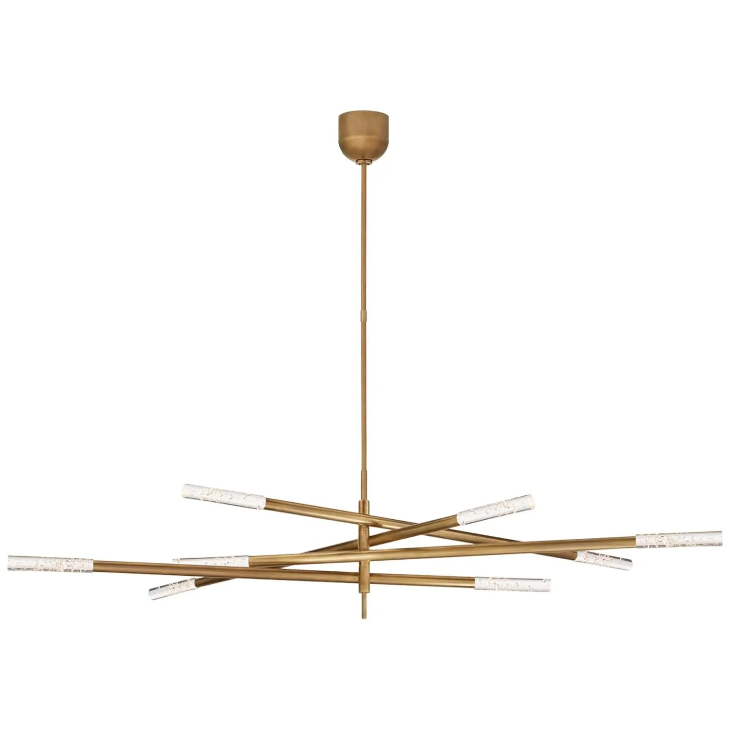ROUSSEAU 65-INCH GRANDE EIGHT LIGHT ARTICULATING CHANDELIER - Image 2