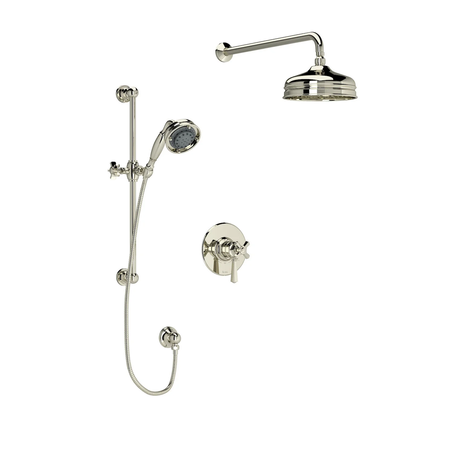 SAN GIOVANNI 1/2" THERMOSTATIC & PRESSURE BALANCE 3 FUNCTION SYSTEM TRIM WITH INTEGRATED VOLUME CONTROL - Image 2