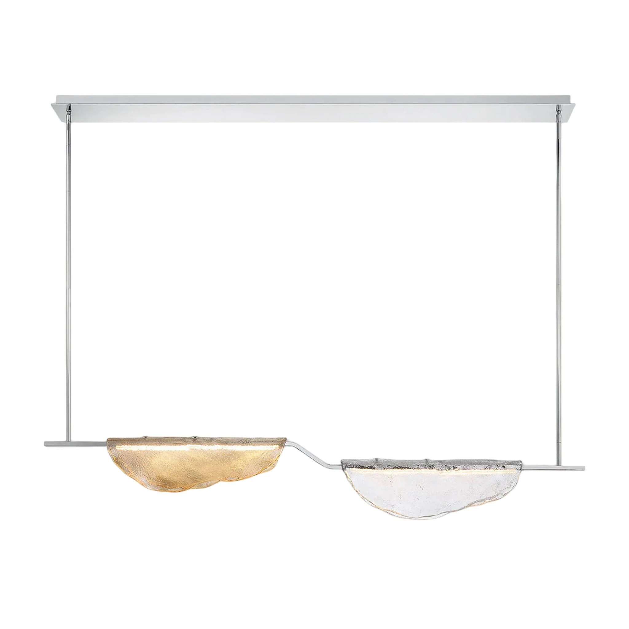 SAVONA 2-LIGHT LINEAR LED CHANDELIER - Image 8