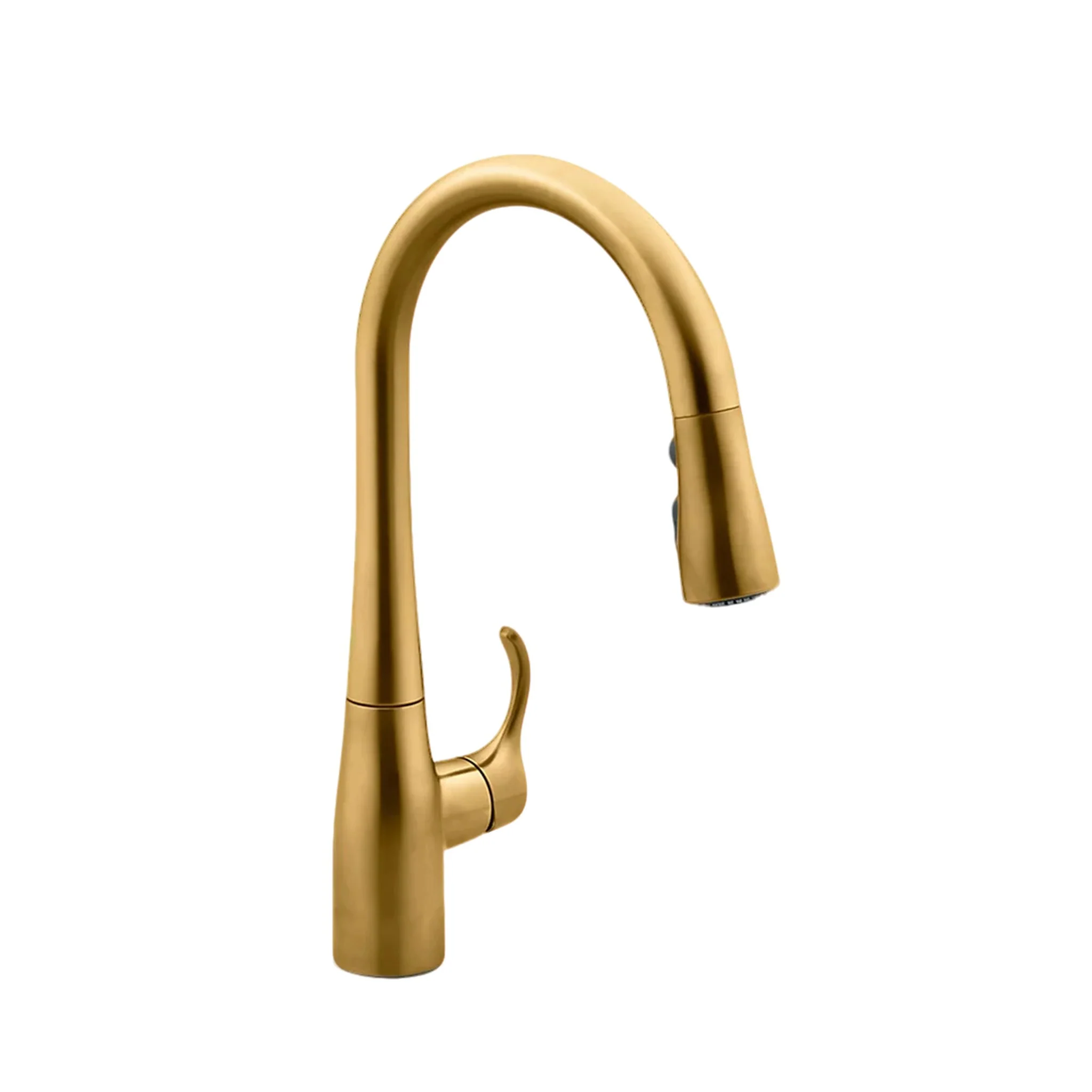 SIMPLICE KITCHEN SINK FAUCET WITH 15-3/8" PULL-DOWN SPOUT