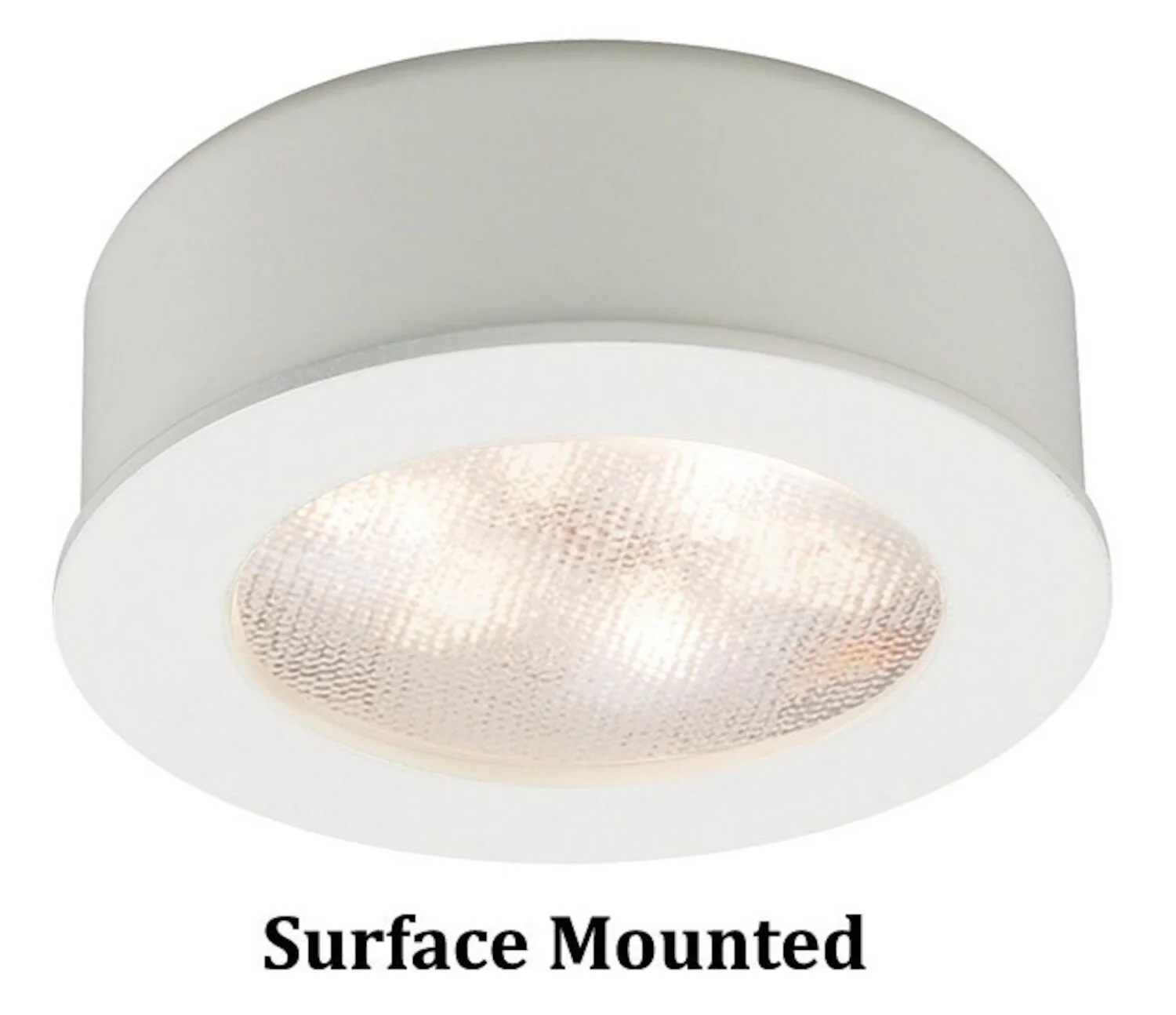 SQUARE LEDme® BUTTON LIGHT 2700K SOFT WHITE RECESSED OR SURFACE MOUNT - Image 3