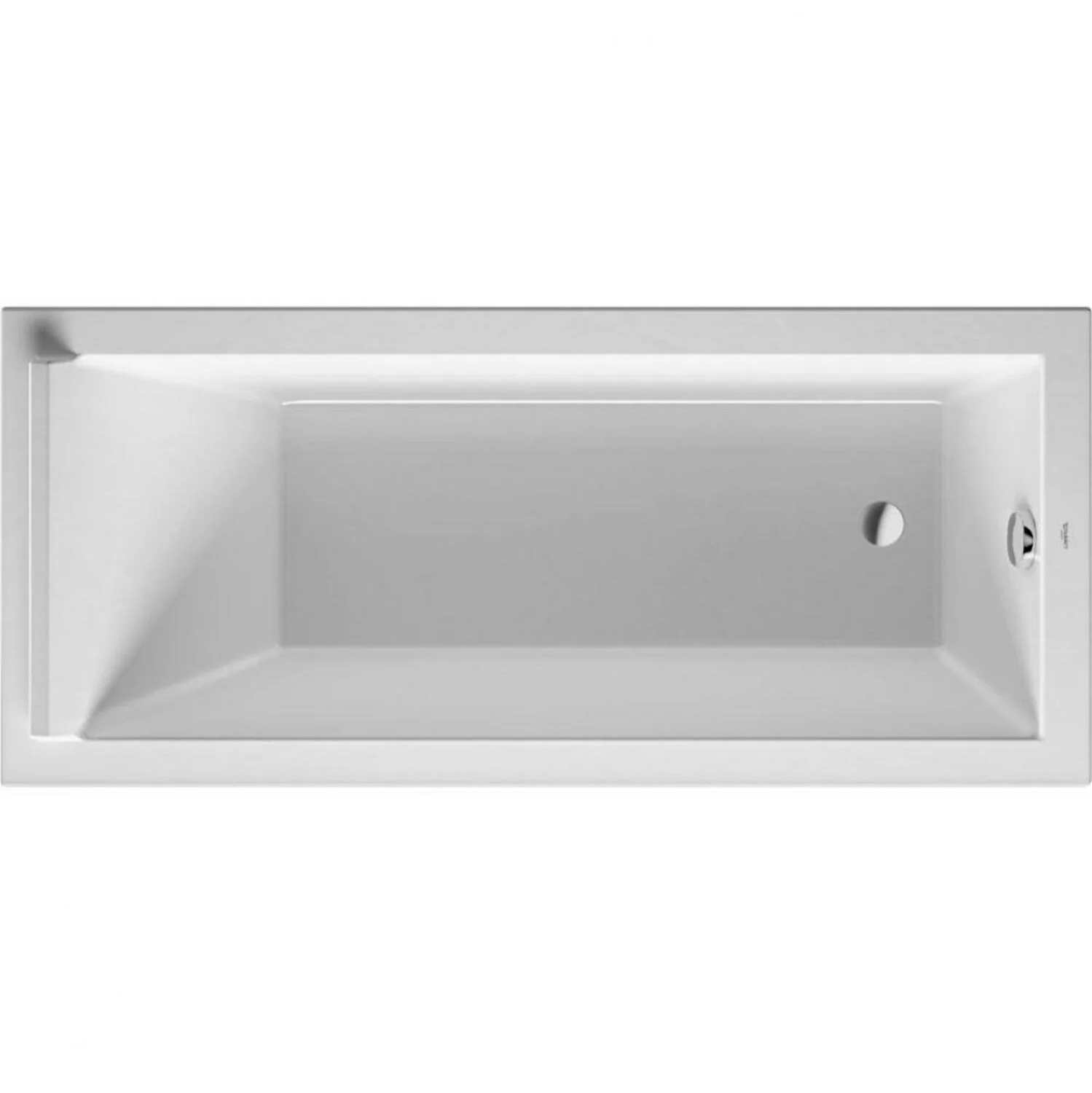 STARCK TUBS & SHOWERS RECTANGLE ACRYLIC BATHTUB
