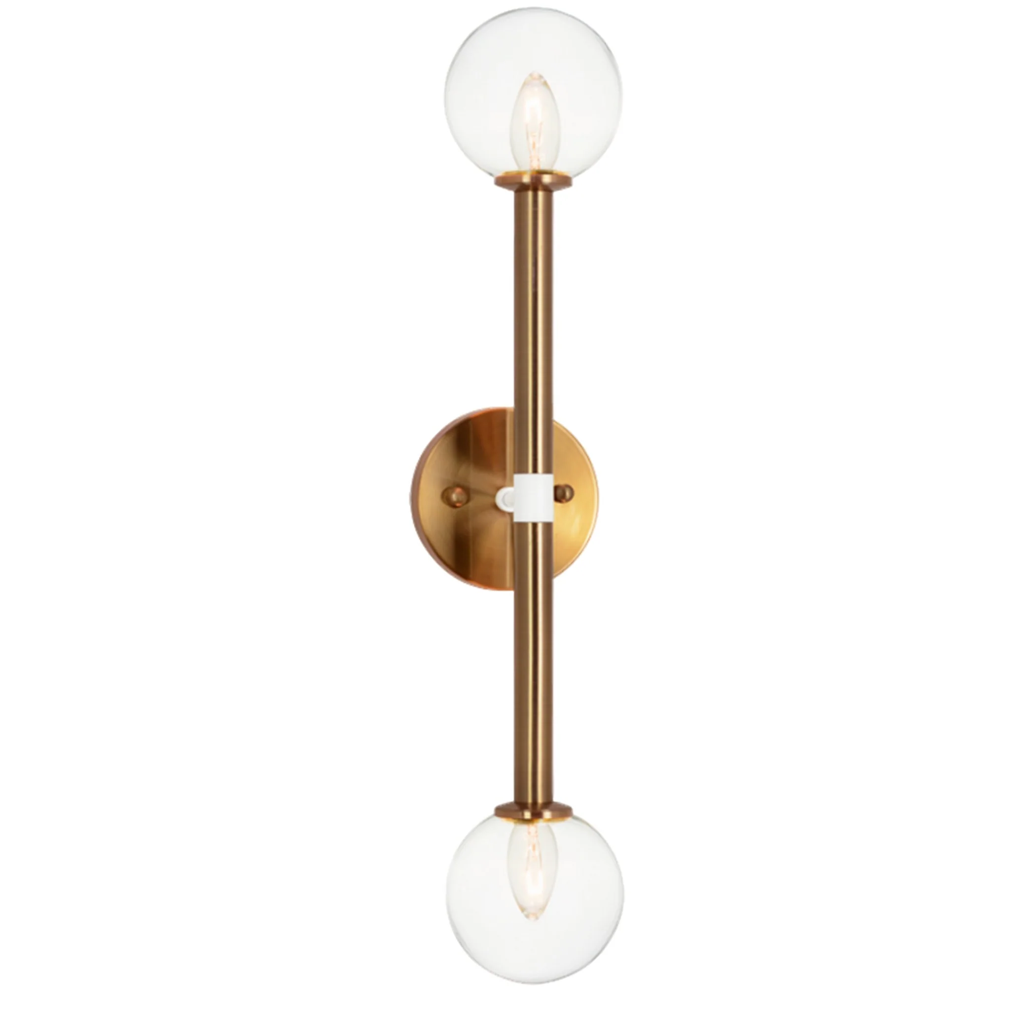 STELLAR 2-LIGHT 24-INCH WALL SCONCE