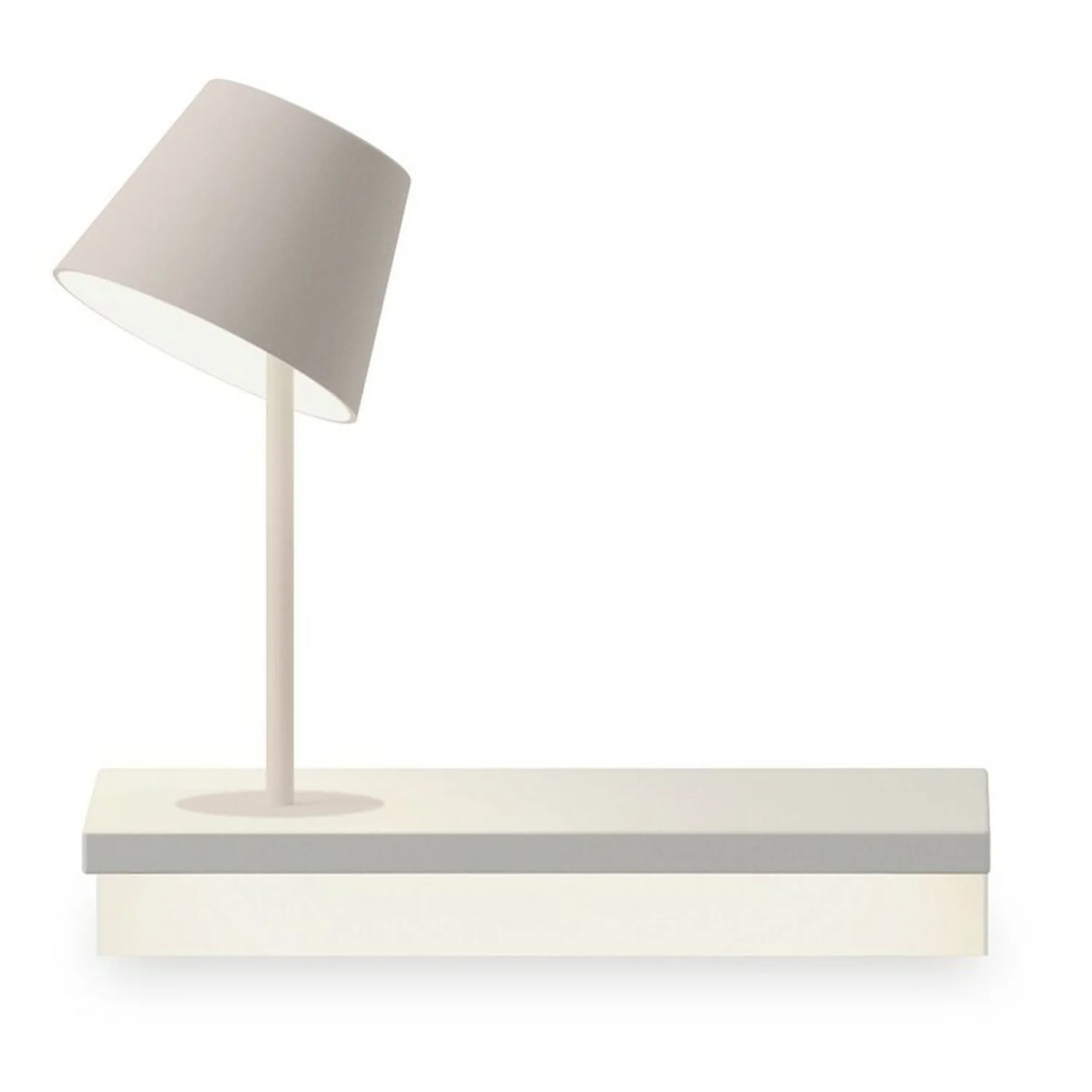 SUITE 2700K LED WALL SCONCE LIGHT MOUNTED ON SHELF - LEFT SIDE, 6045
