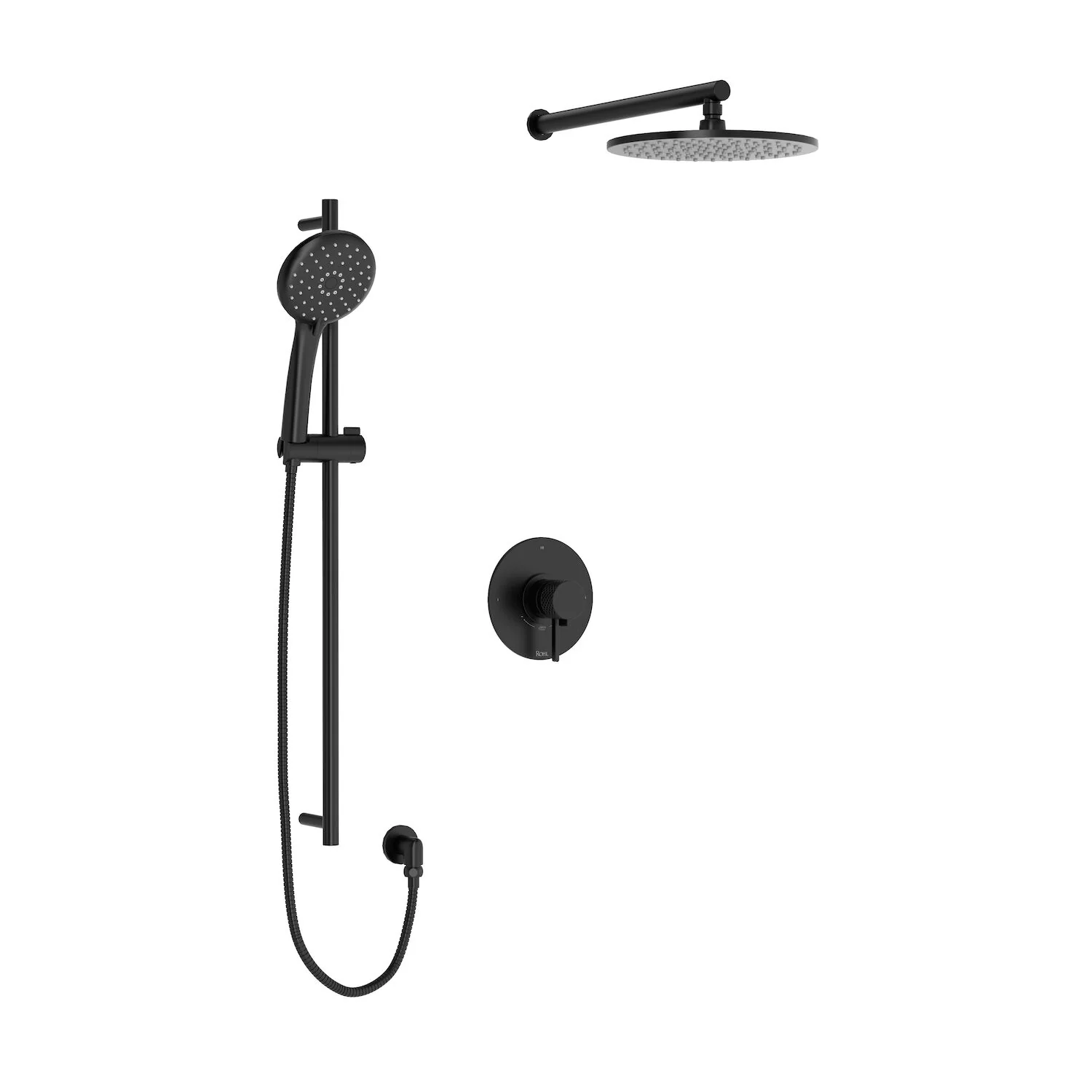 TENERIFE 1/2" THERMOSTATIC & PRESSURE BALANCE 3 FUNCTION SYSTEM TRIM WITH INTEGRATED VOLUME CONTROL - Image 3