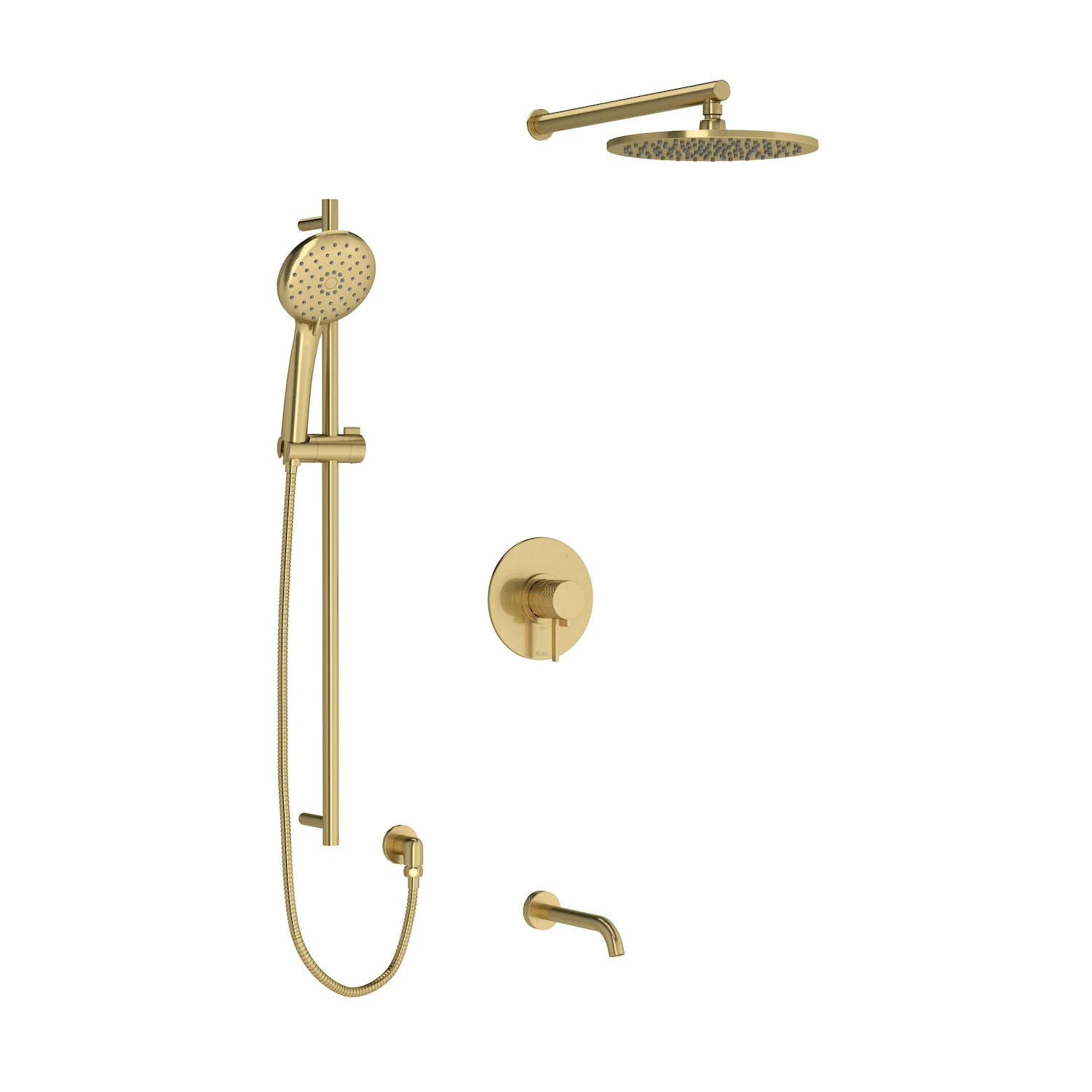 TENERIFE 1/2" THERMOSTATIC & PRESSURE BALANCE 3 FUNCTION SYSTEM WITH INTEGRATED VOLUME CONTROL