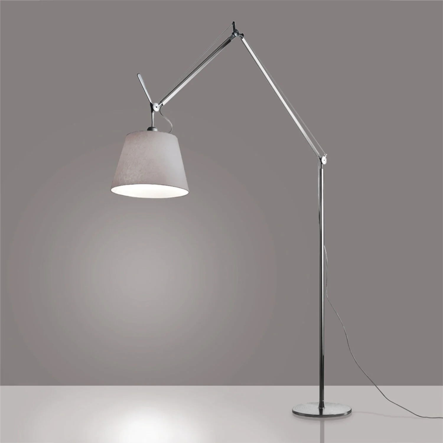 TOLOMEO MEGA FLOOR LAMP WITH 17-INCH DIFFUSER - Image 2