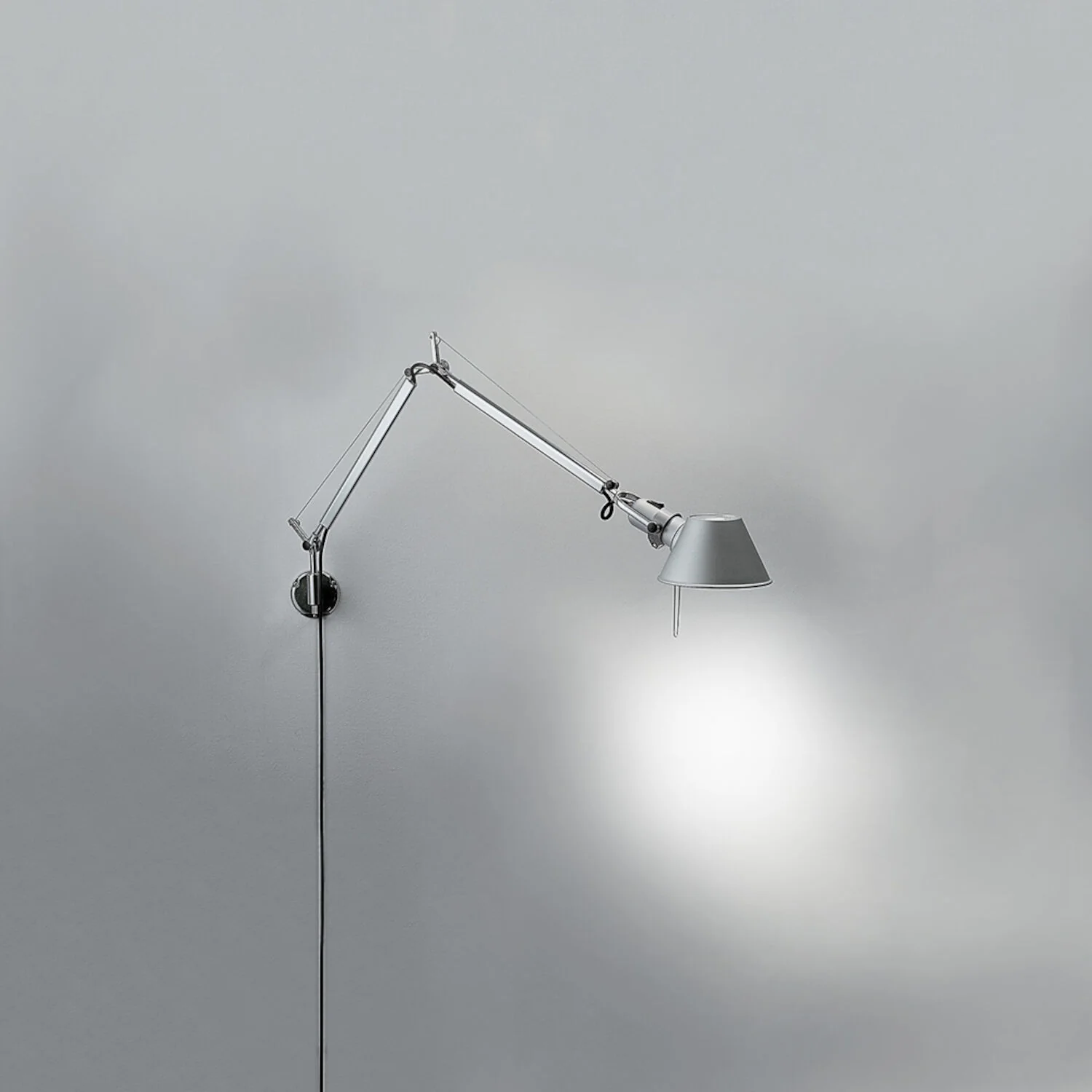 TOLOMEO MICRO LED WALL LAMP WITH S BRACKET