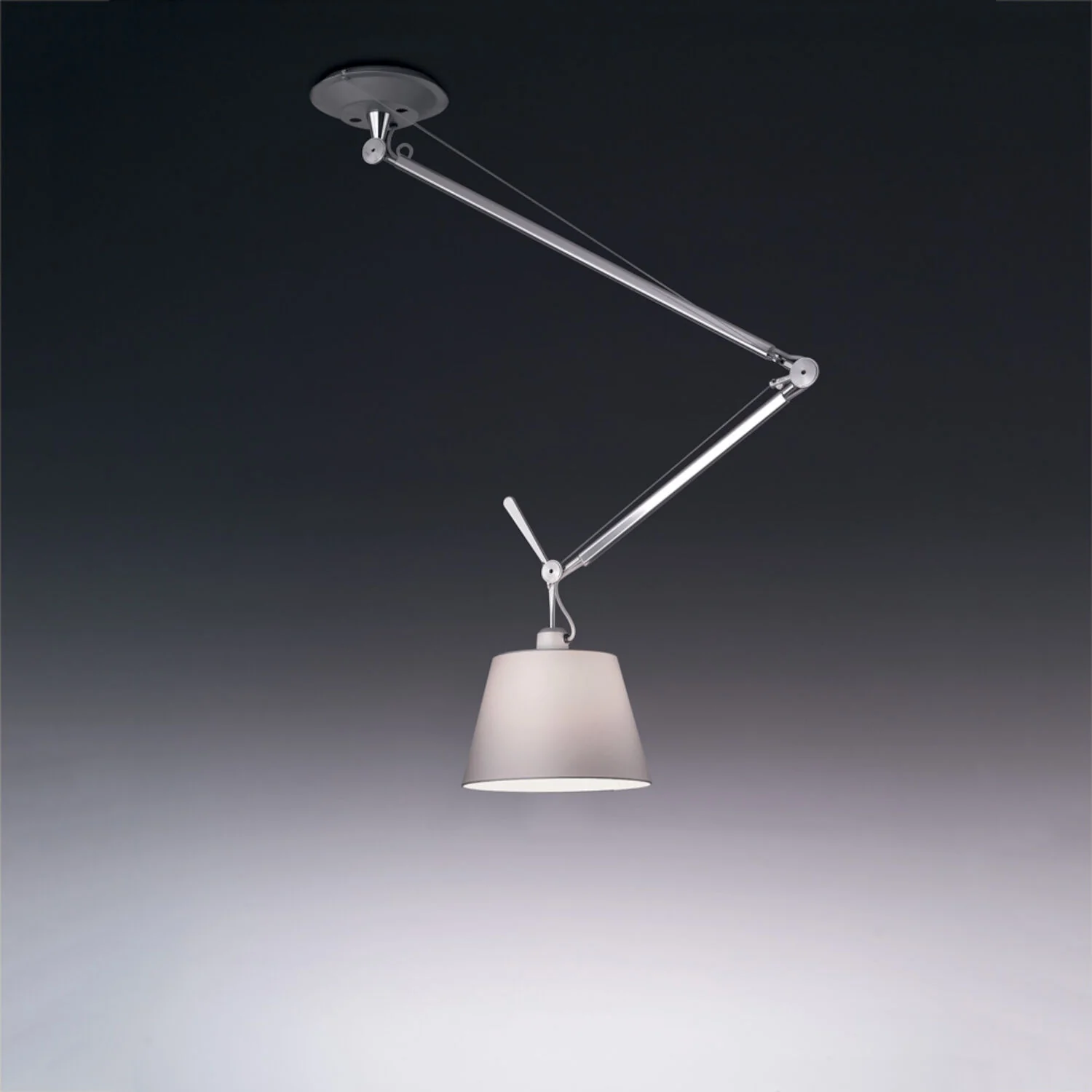 TOLOMEO OFF-CENTER SHADE SUSPENSION WITH 12-INCH DIFFUSER - Image 2