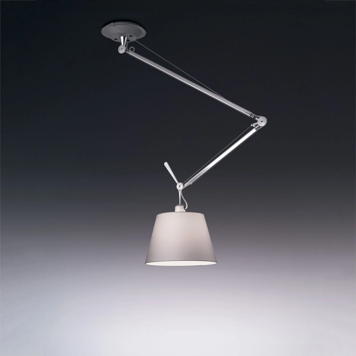 TOLOMEO OFF-CENTER SHADE SUSPENSION WITH 14-INCH DIFFUSER - Image 2