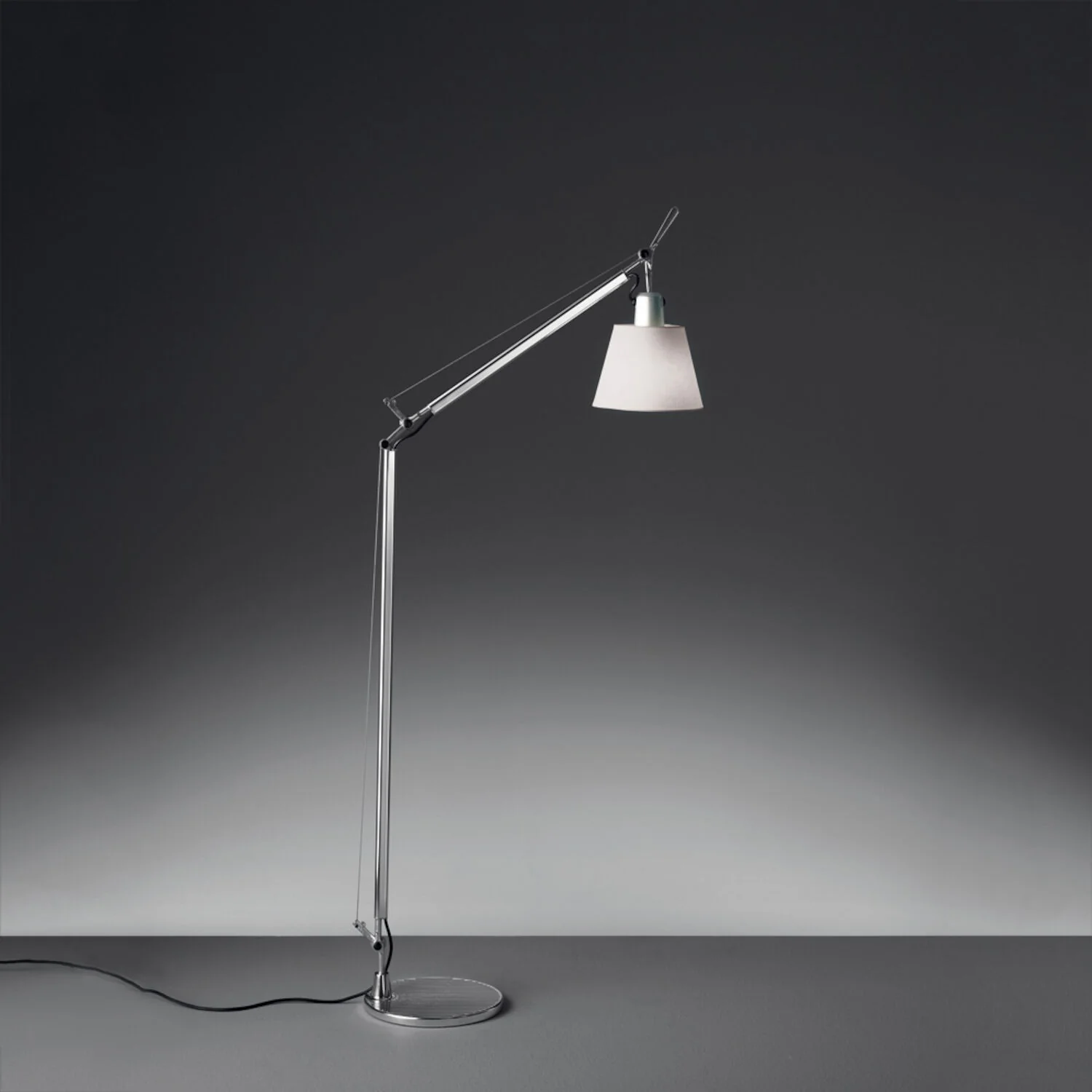 TOLOMEO READING LED FLOOR LAMP WITH SHADE - Image 2