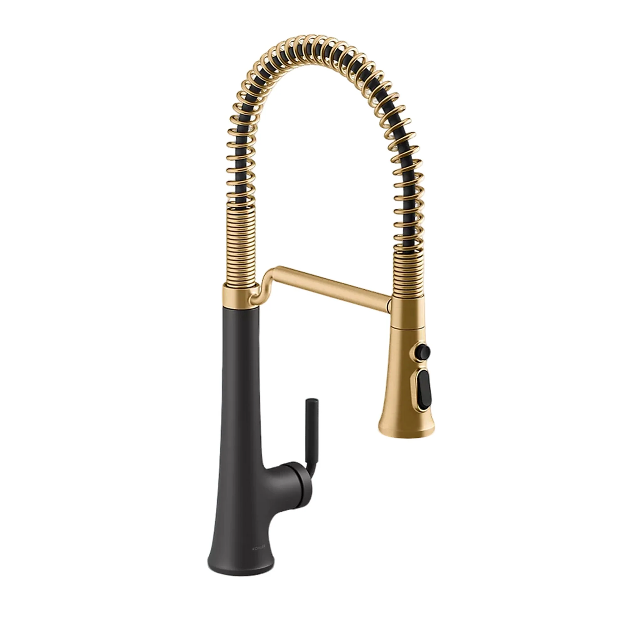 TONE SEMI-PROFESSIONAL PULL-DOWN KITCHEN SINK FAUCET WITH THREE-FUNCTION SPRAYHEAD