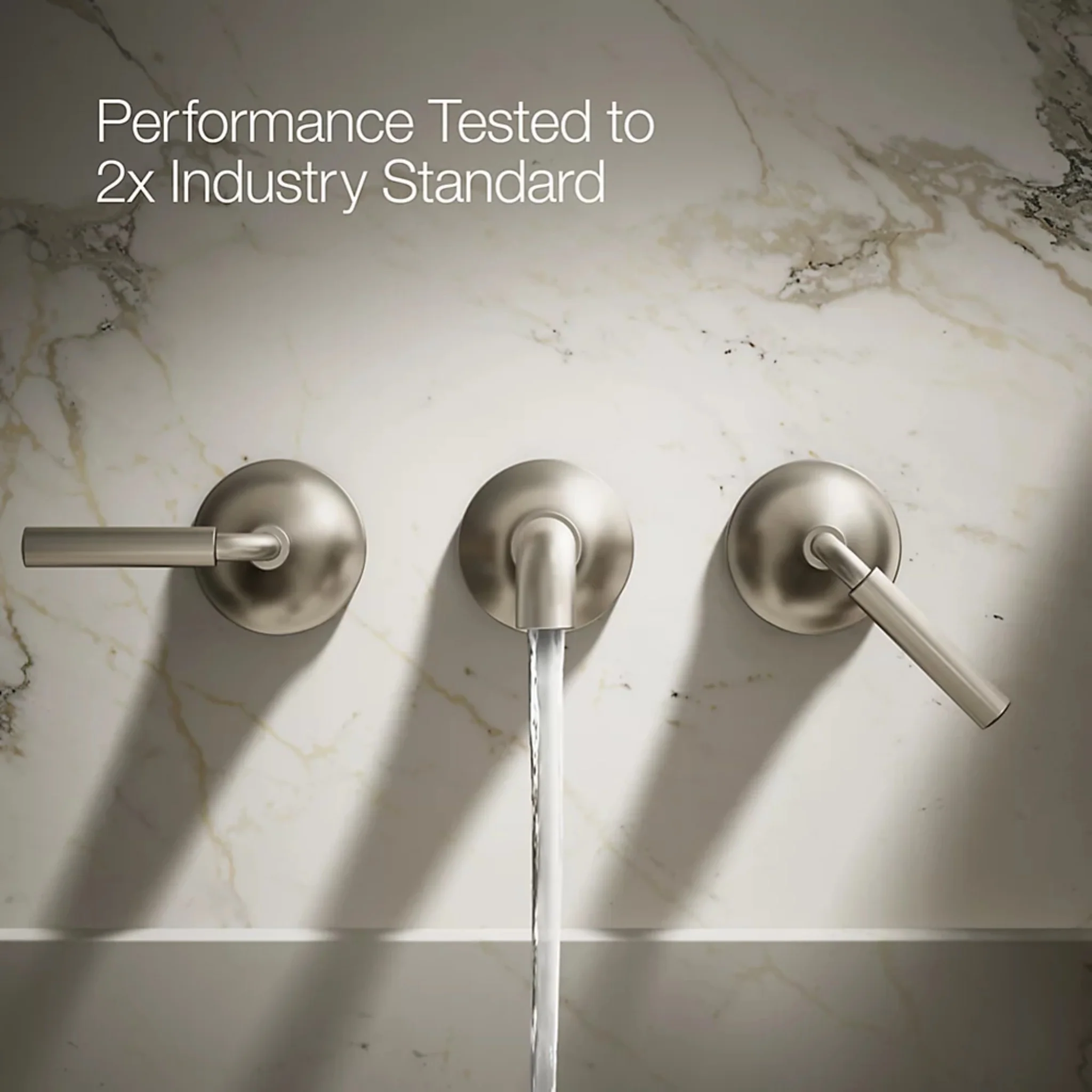 TONE WALL MOUNT BATHROOM SINK FAUCET TRIM - Image 15