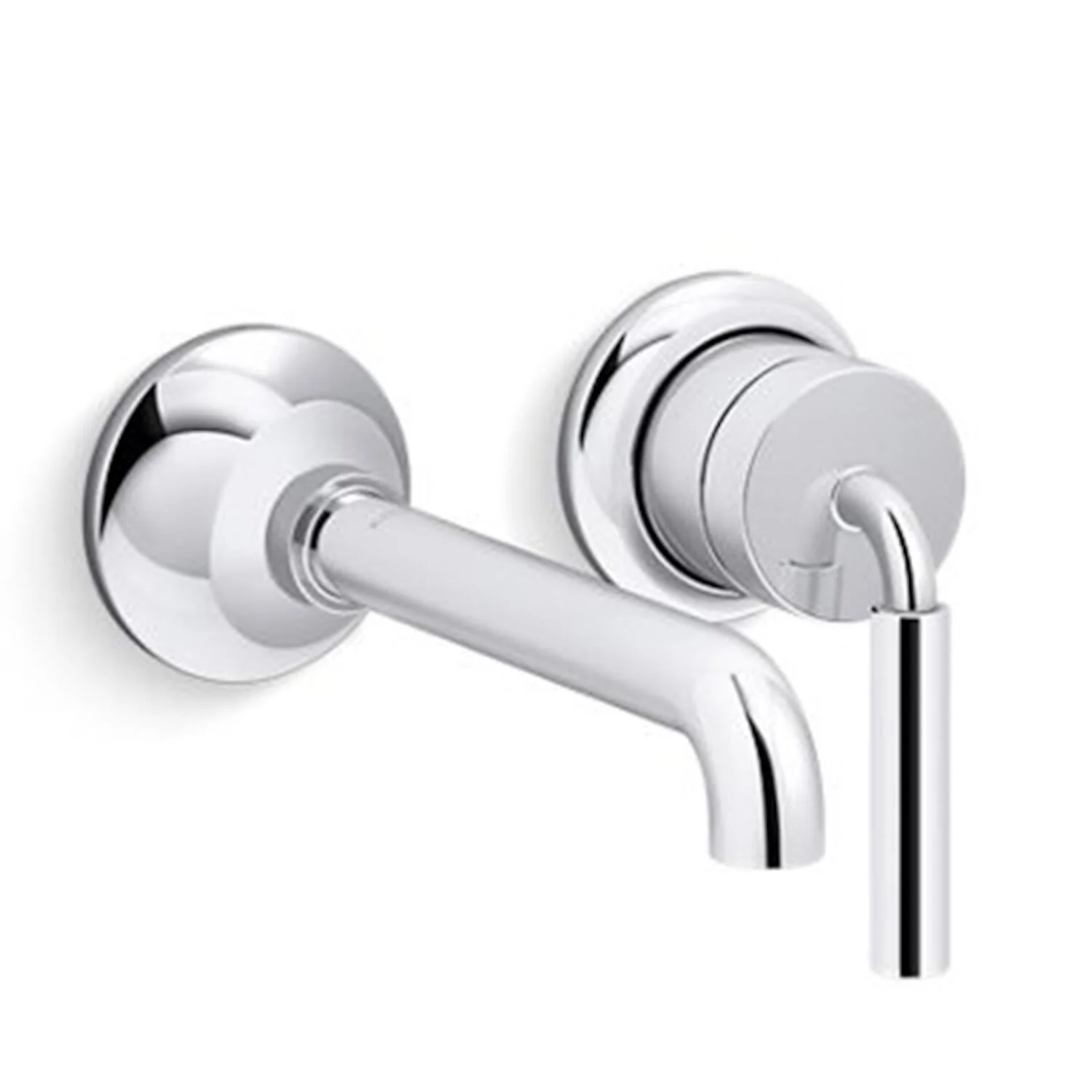 TONE WALL-MOUNT SINGLE-HANDLE BATHROOM SINK FAUCET, 1.2 GPM