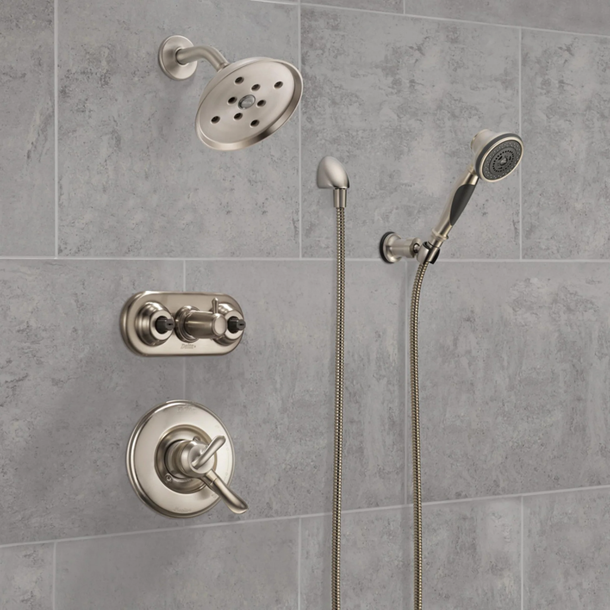 PREMIUM ADJUSTABLE 3-SETTING WALL MOUNT HAND SHOWER - Image 2