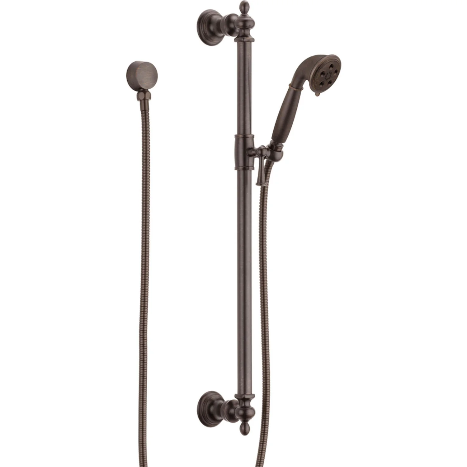 TRADITIONAL TRADITIONAL HAND SHOWER WITH SLIDE BAR - Image 2
