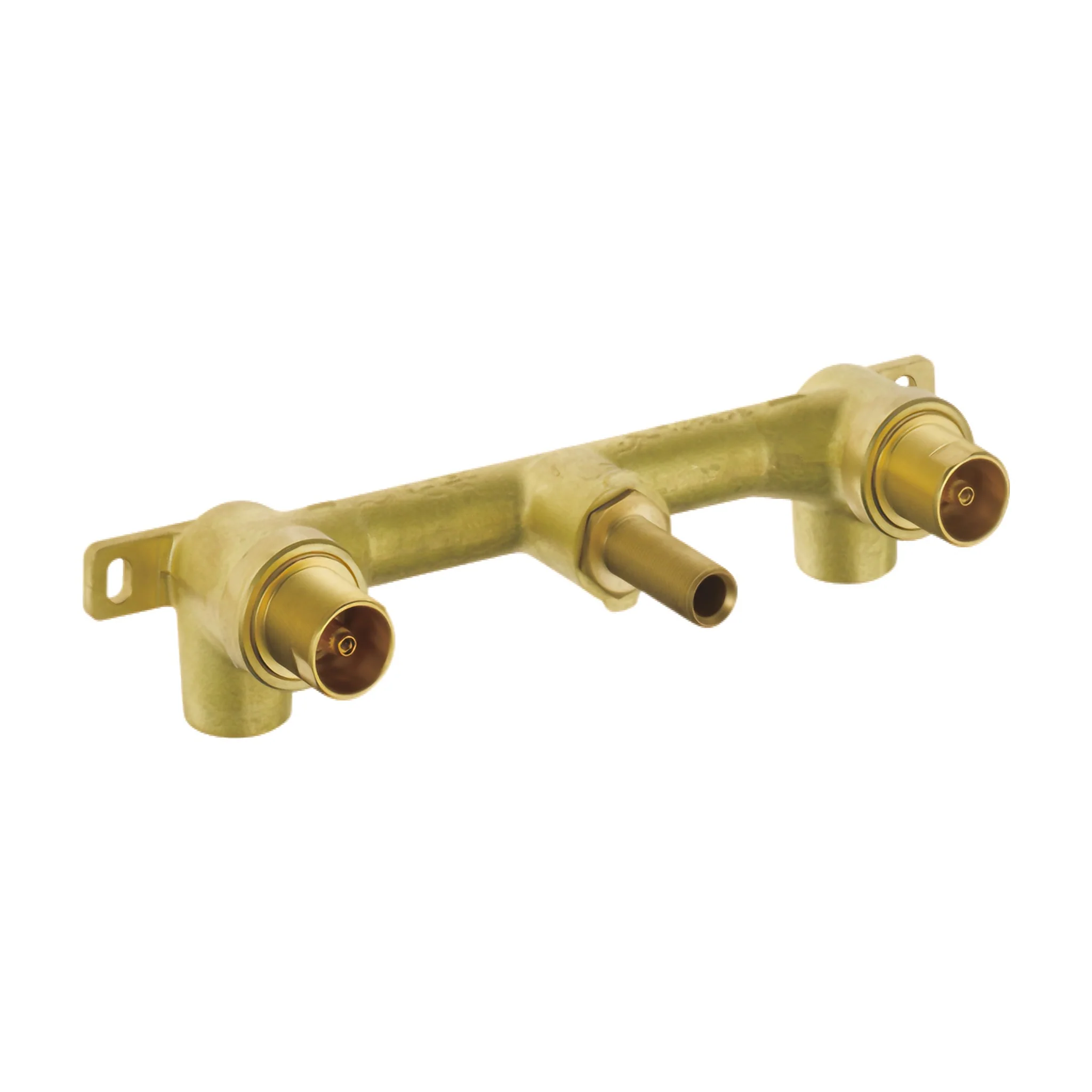TWO-HANDLE WALL MOUNT LAVATORY ROUGH IN