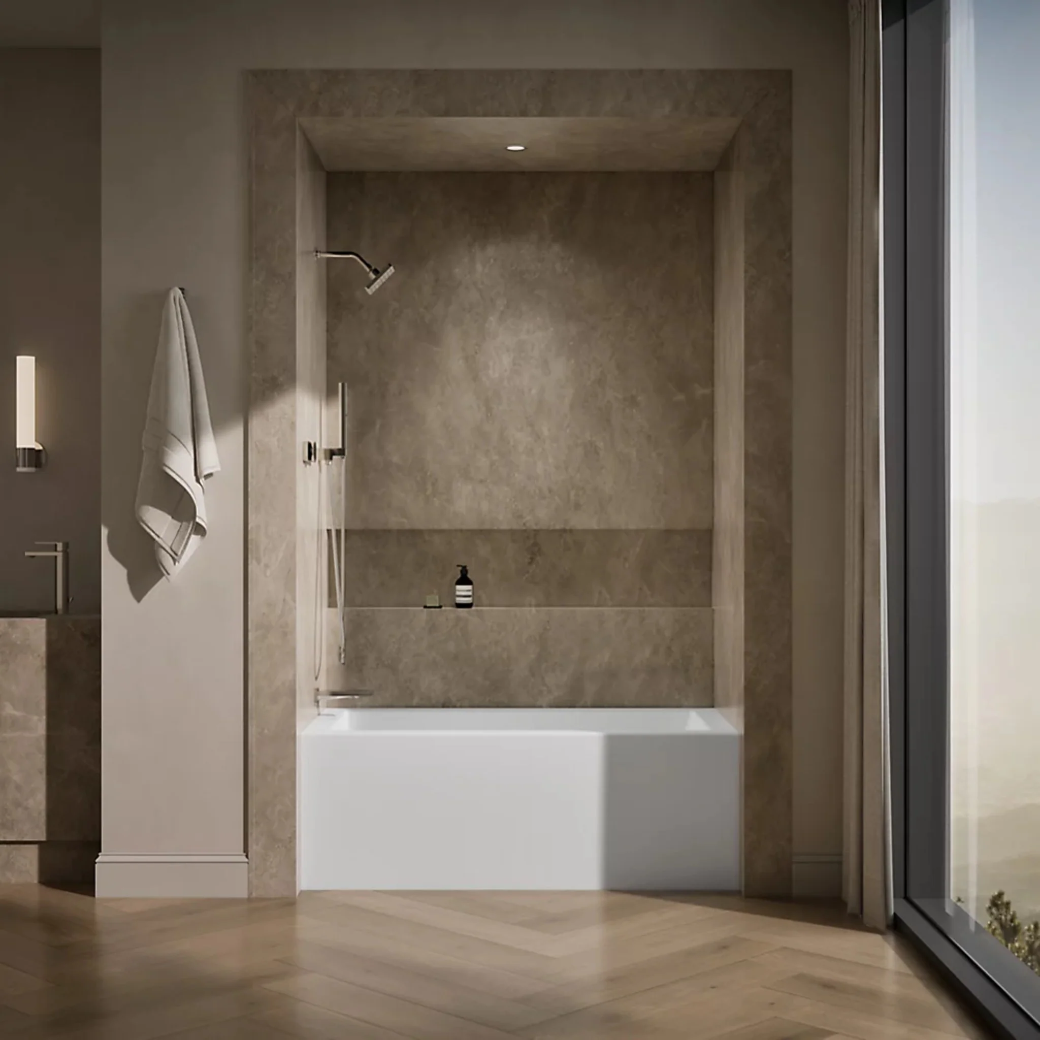 UNDERSCORE RECTANGLE 60 X 30 INCHES ALCOVE BATHTUB WITH INTEGRAL APRON AND FLANGE - Image 5