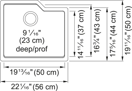 URBAN SINGLE BOWL UNDERMOUNT SINK - Image 8