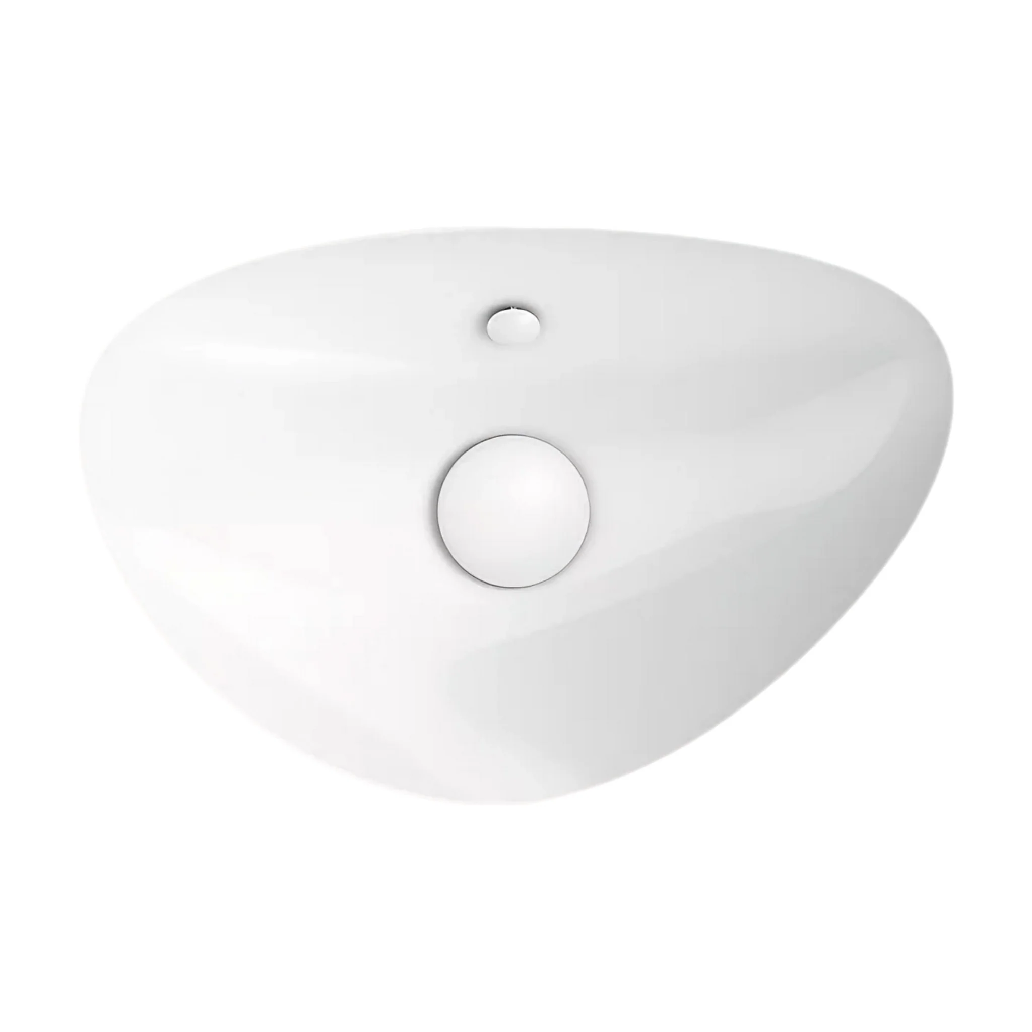 VEIL™ 21" OVAL SEMI-RECESSED VESSEL BATHROOM SINK - Image 3