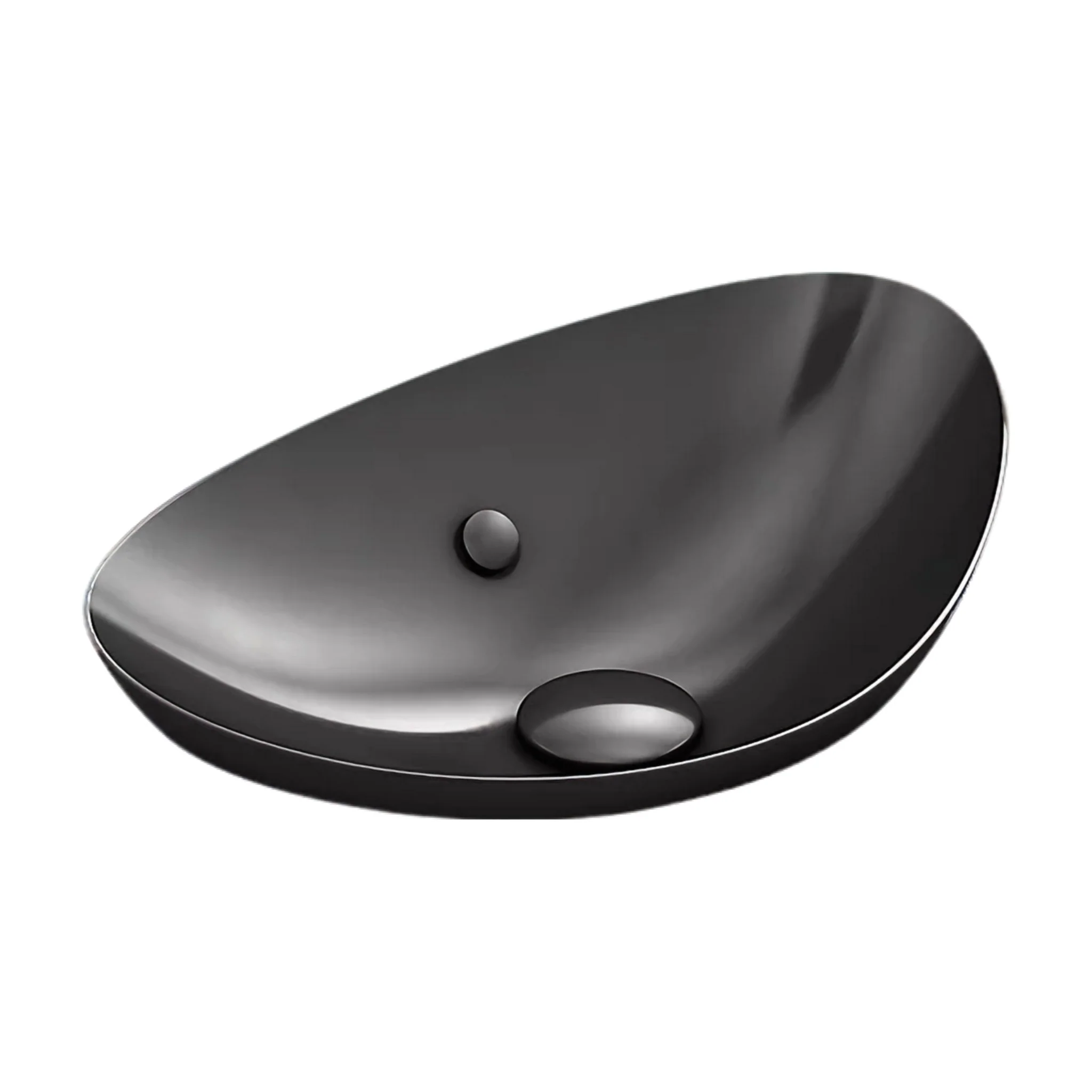 VEIL™ 21" OVAL SEMI-RECESSED VESSEL BATHROOM SINK - Image 7