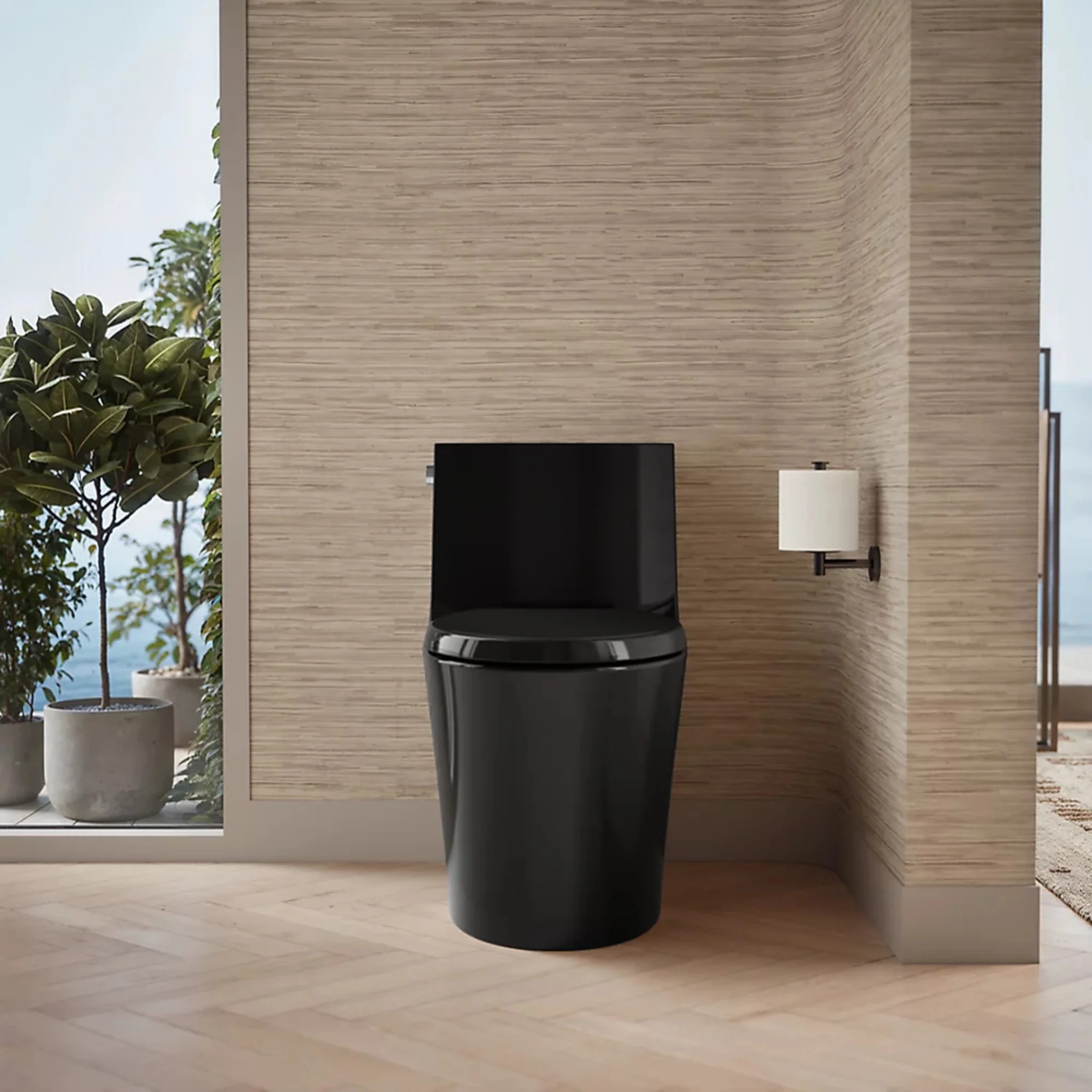 VEIL ONE-PIECE ELONGATED TOILET WITH SKIRTED TRAPWAY AND DUAL-FLUSH - Image 11