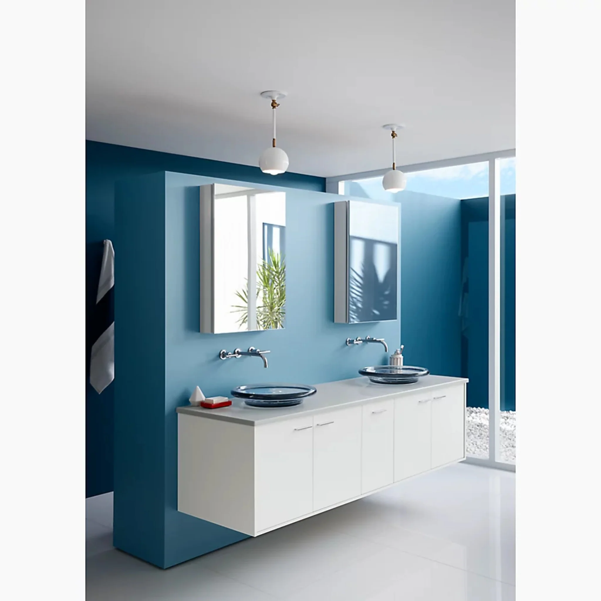 VERDERA 24 X 30 INCHES MEDICINE CABINET WITH PULL-OUT MIRROR - Image 4