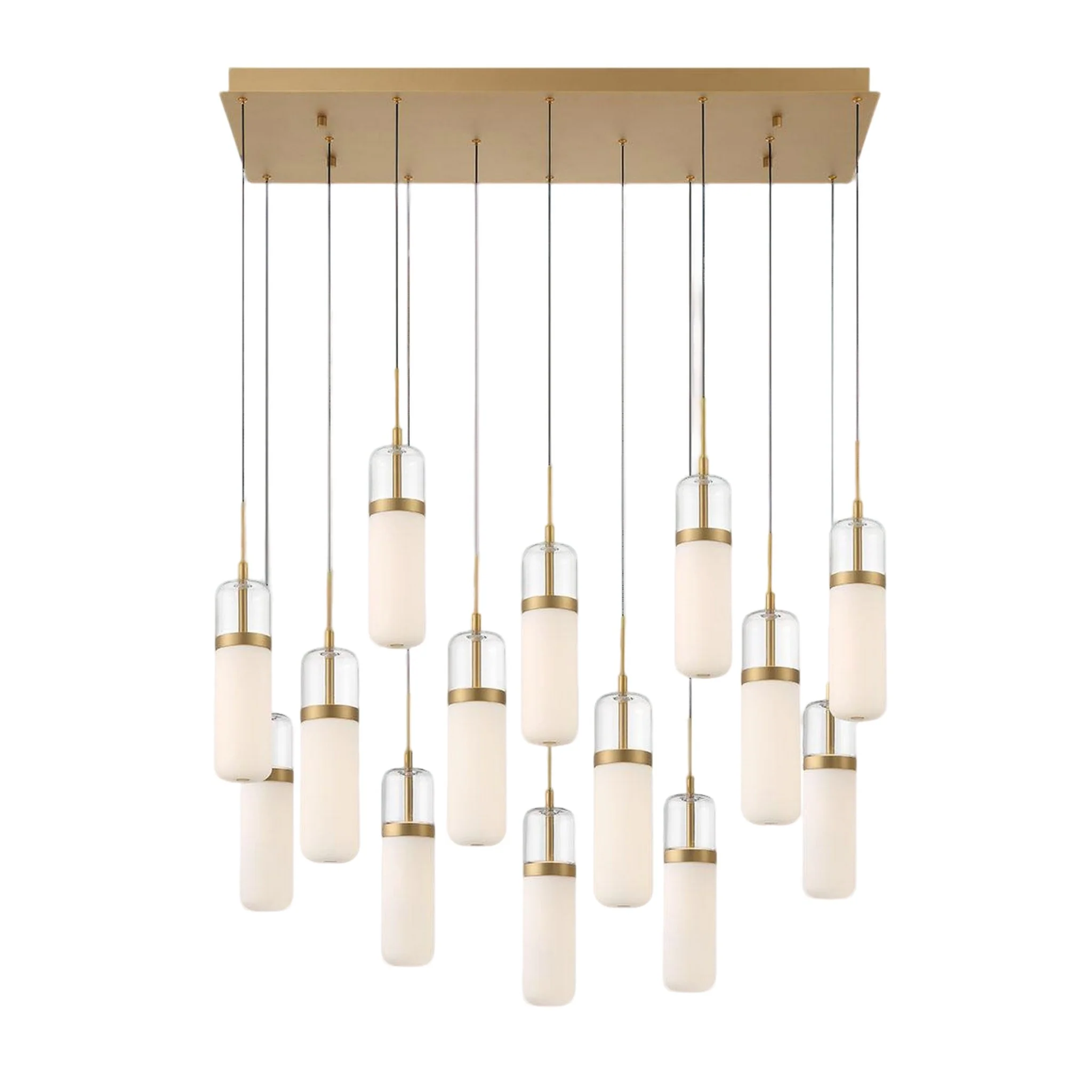 VERONA RECTANGULAR LED CHANDELIER (MULTIPLE SIZES) - Image 16