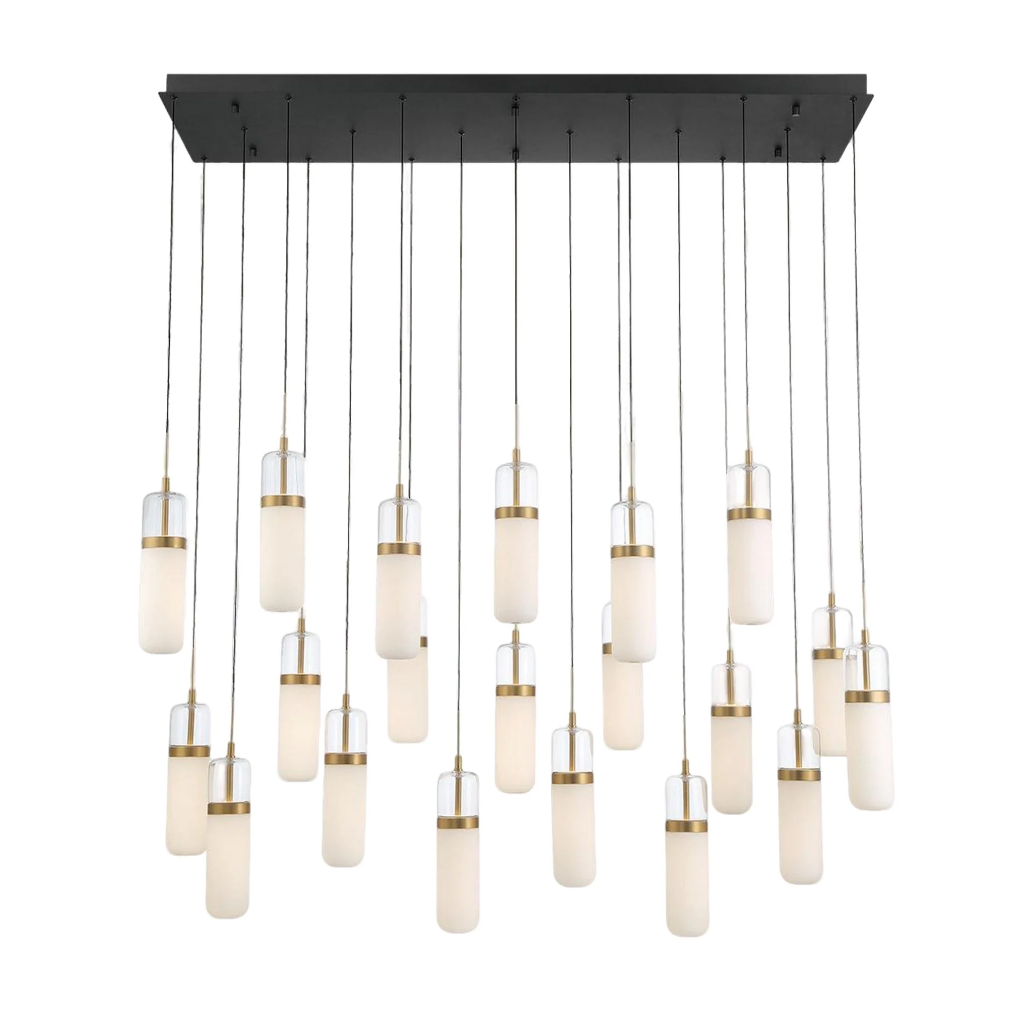 VERONA RECTANGULAR LED CHANDELIER (MULTIPLE SIZES) - Image 17