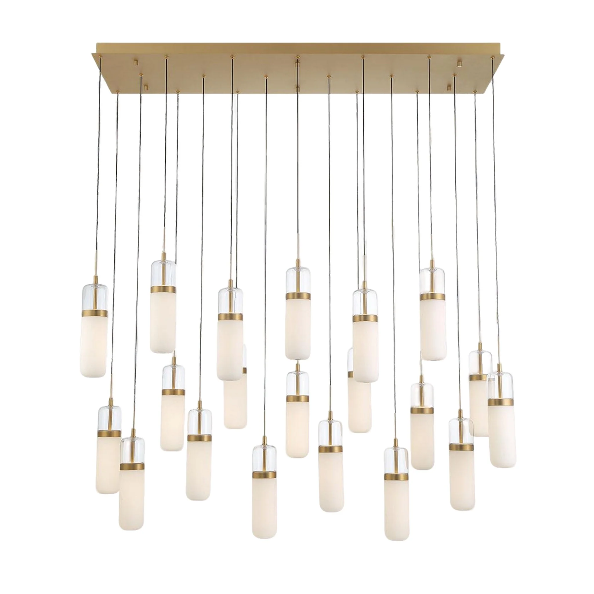 VERONA RECTANGULAR LED CHANDELIER (MULTIPLE SIZES) - Image 18