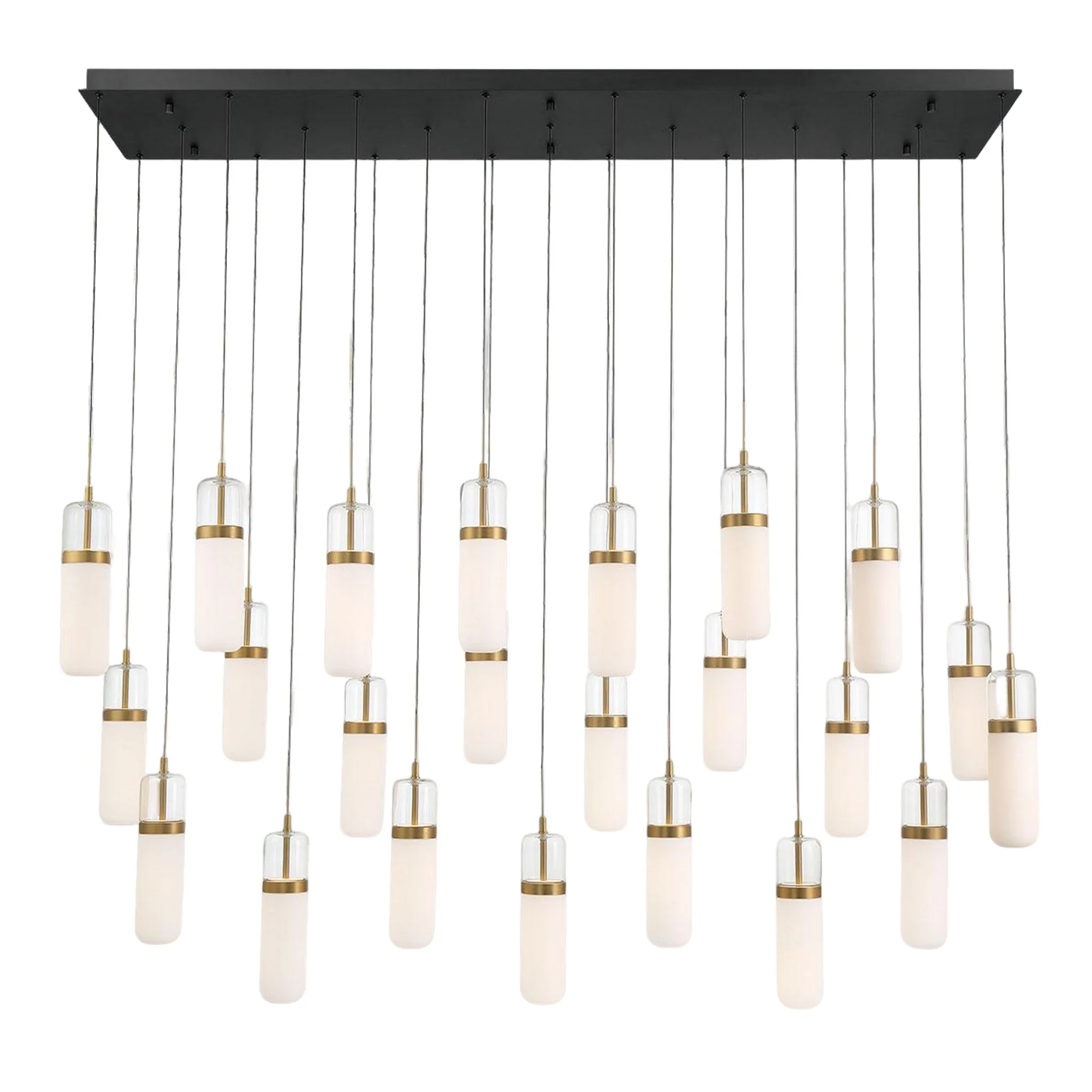 VERONA RECTANGULAR LED CHANDELIER (MULTIPLE SIZES) - Image 19