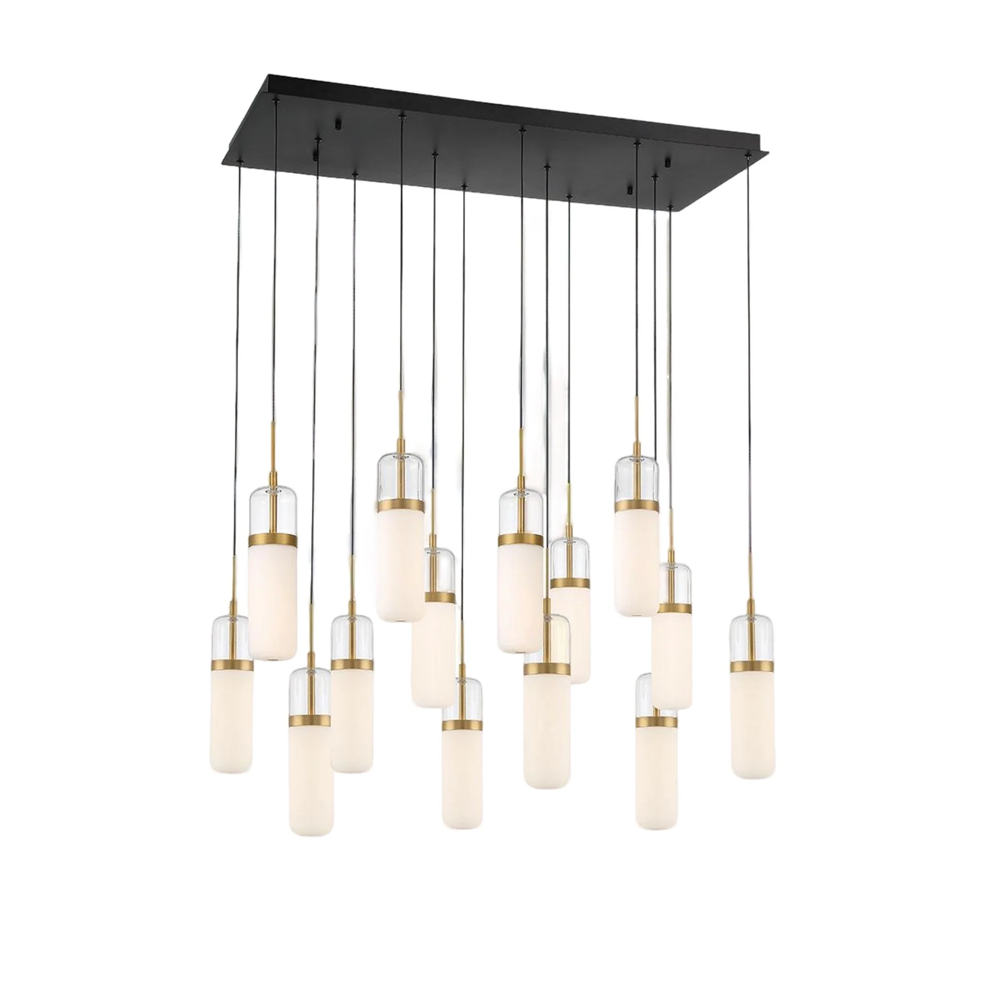 VERONA RECTANGULAR LED CHANDELIER (MULTIPLE SIZES) - Image 5