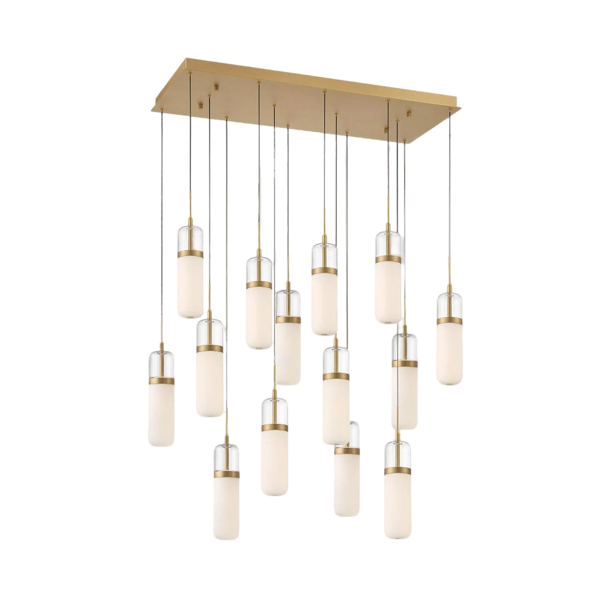 VERONA RECTANGULAR LED CHANDELIER (MULTIPLE SIZES) - Image 6