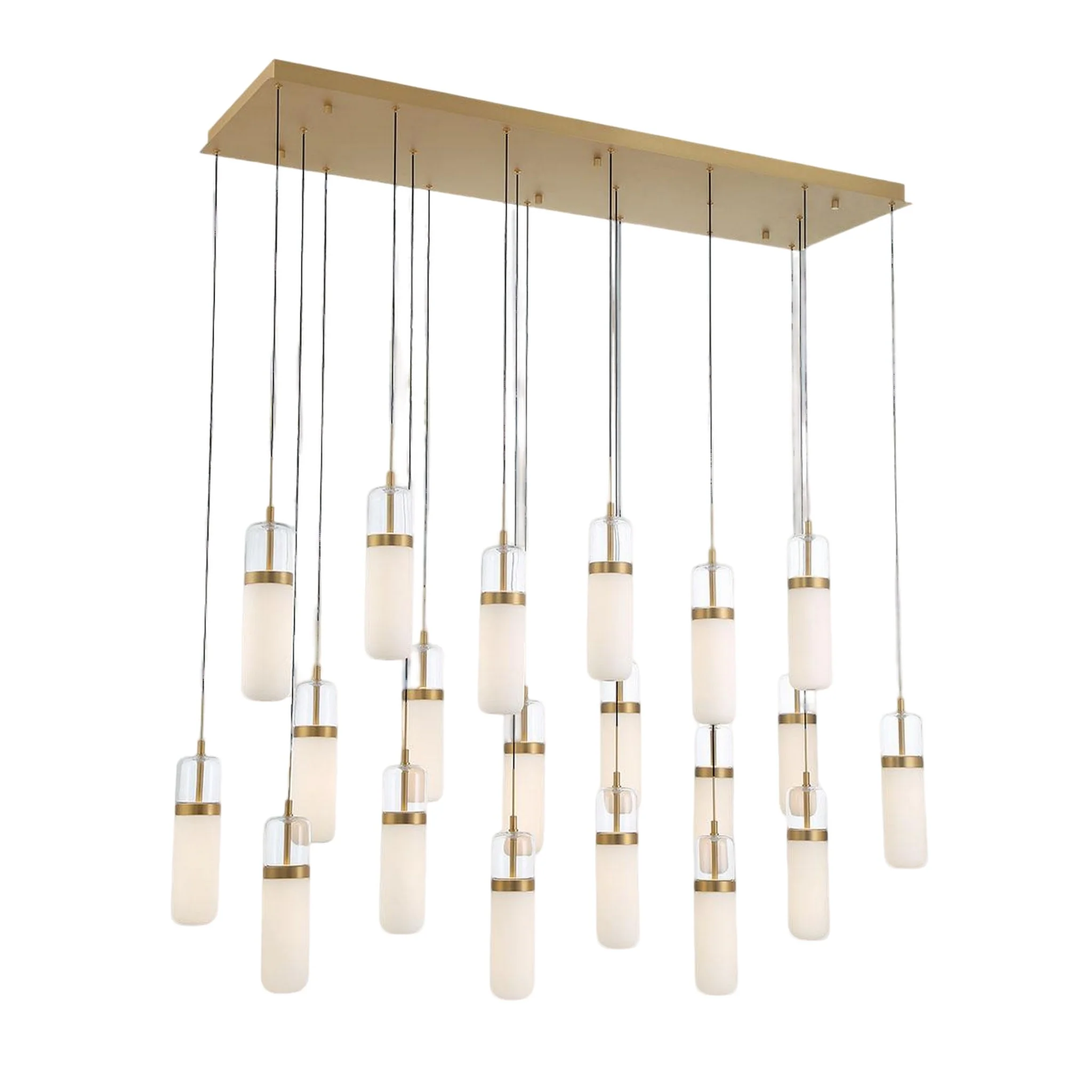 VERONA RECTANGULAR LED CHANDELIER (MULTIPLE SIZES) - Image 8