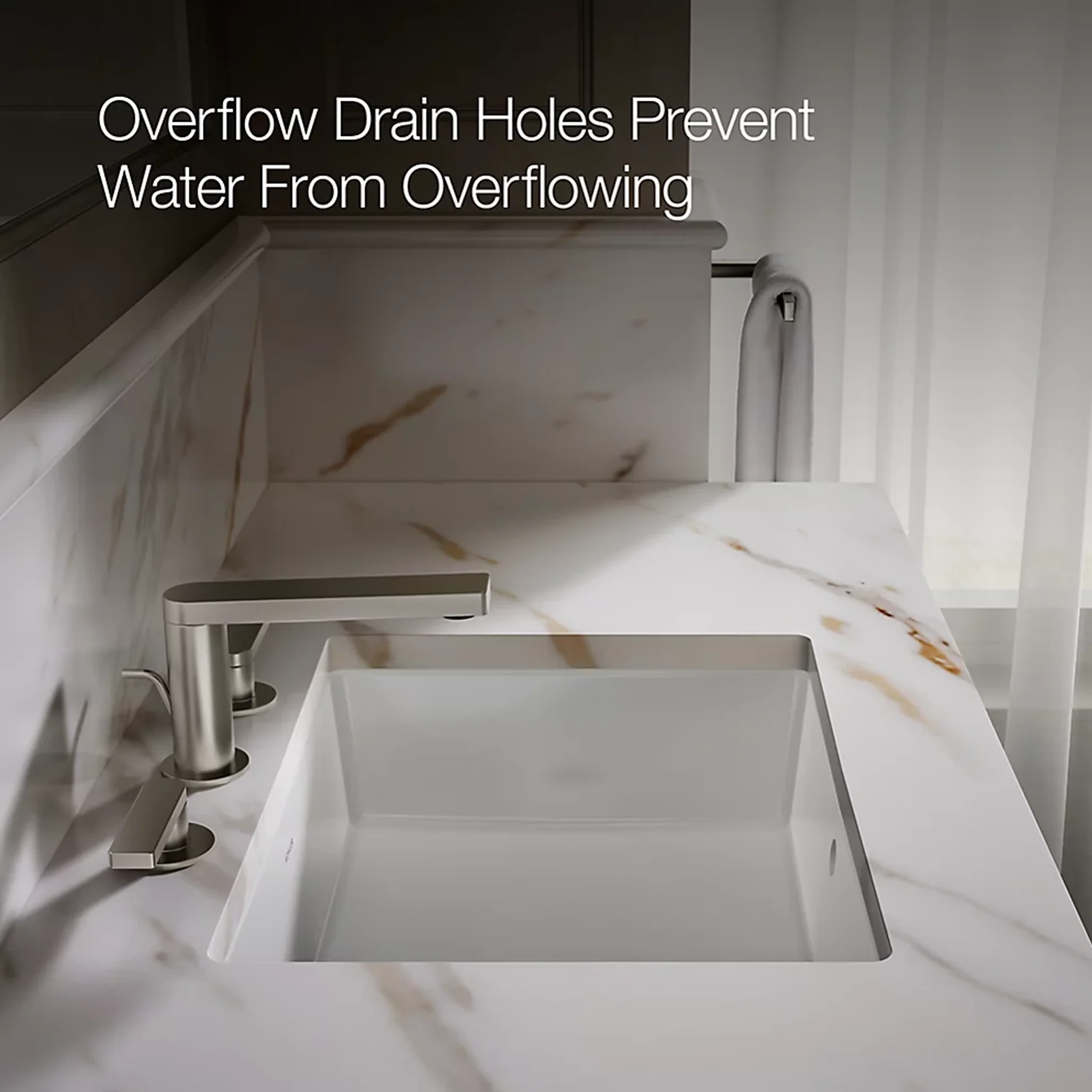 VERTICYL® RECTANGLE UNDERMOUNT BATHROOM SINK - Image 11