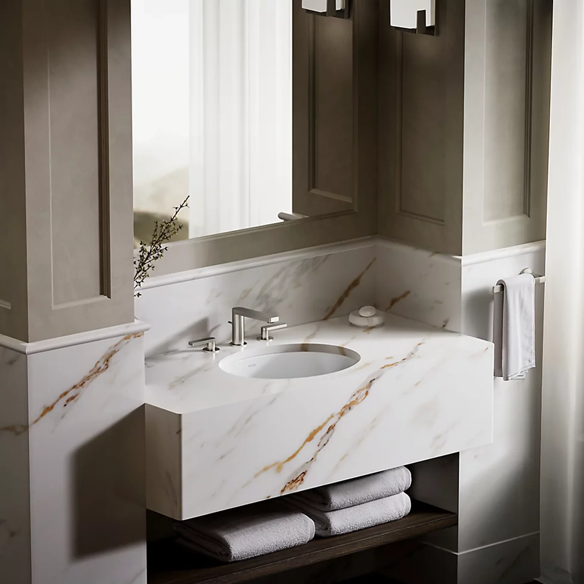 VERTICYL® OVAL UNDERMOUNT BATHROOM SINK - Image 12