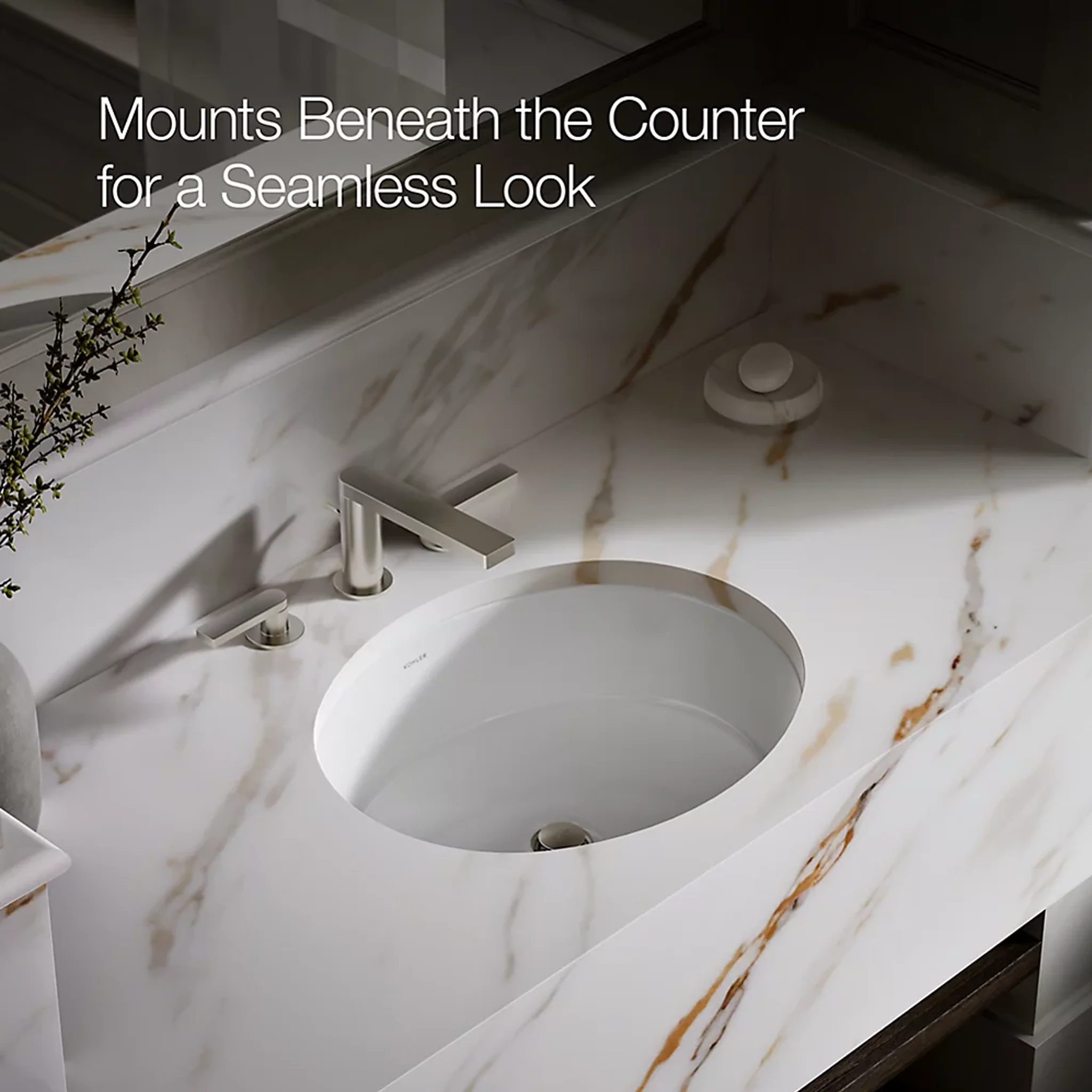 VERTICYL® OVAL UNDERMOUNT BATHROOM SINK - Image 9