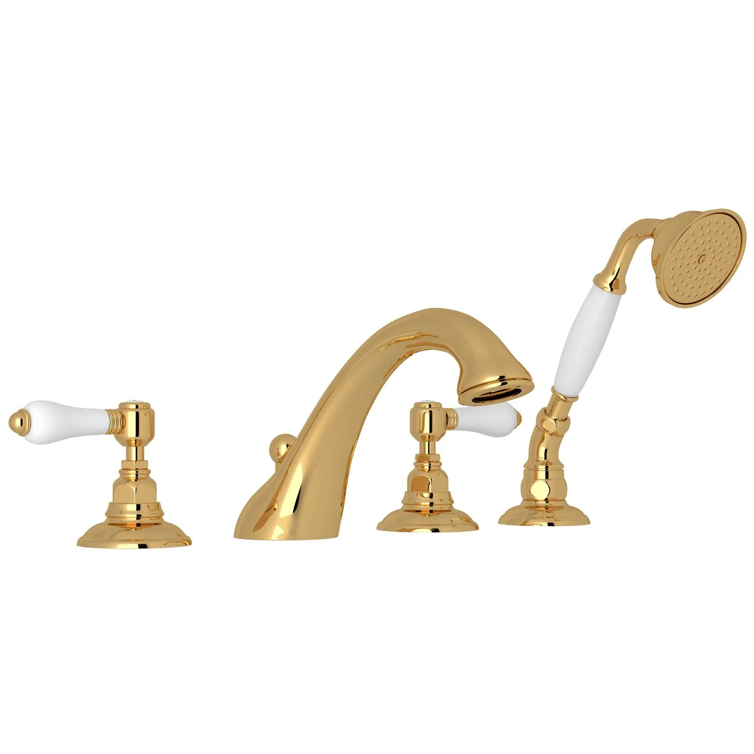 VIAGGIO® 4-HOLE DECK MOUNT TUB FILLER - Image 5