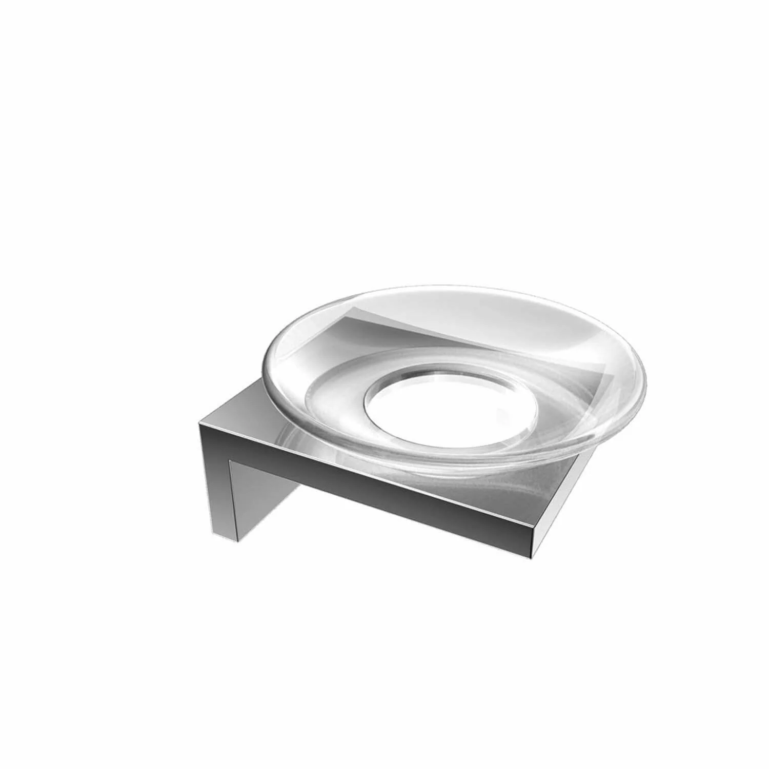 VOLKANO ERUPT GLASS SOAP DISH