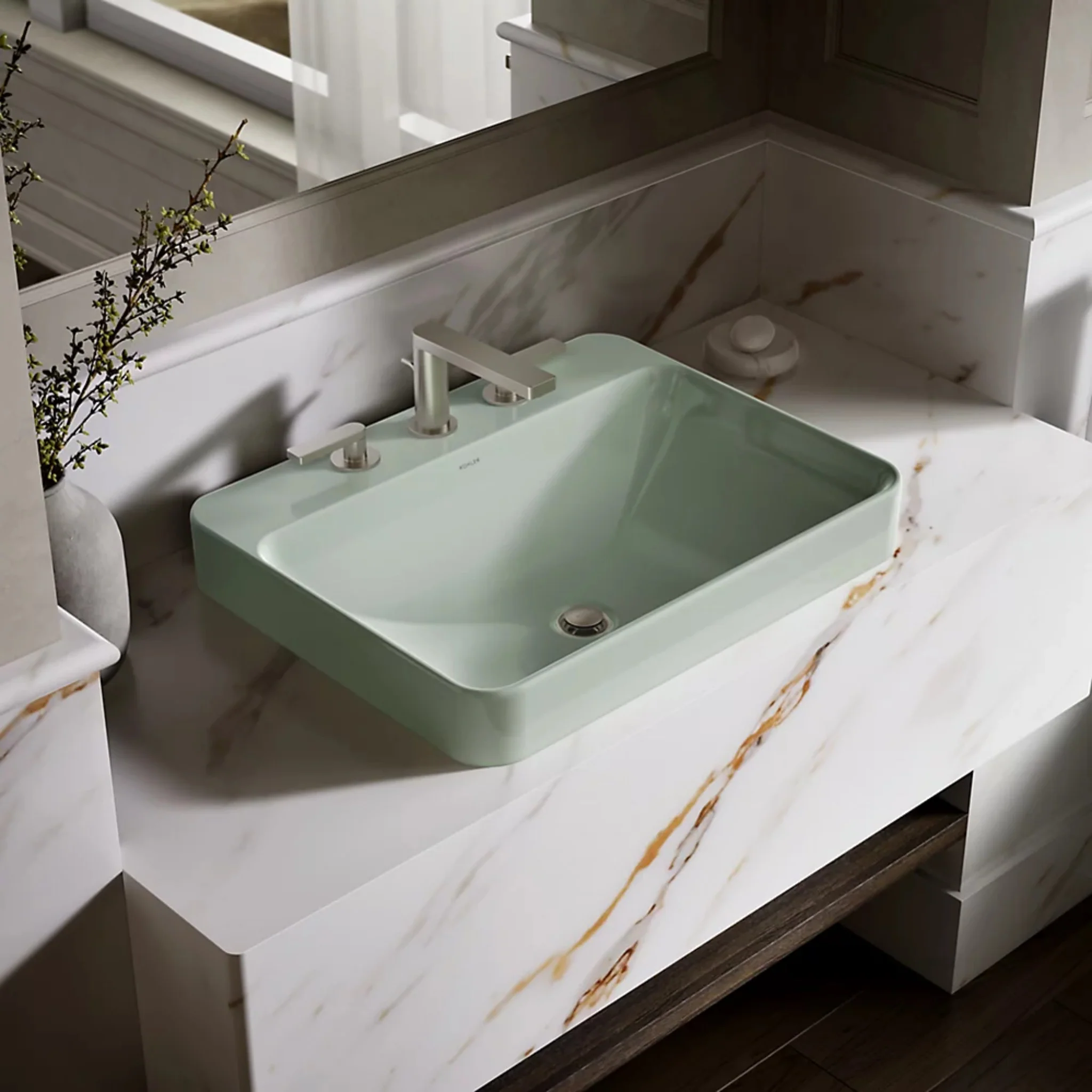 VOX 23 INCH RECTANGLE VESSEL BATHROOM SINK - Image 42